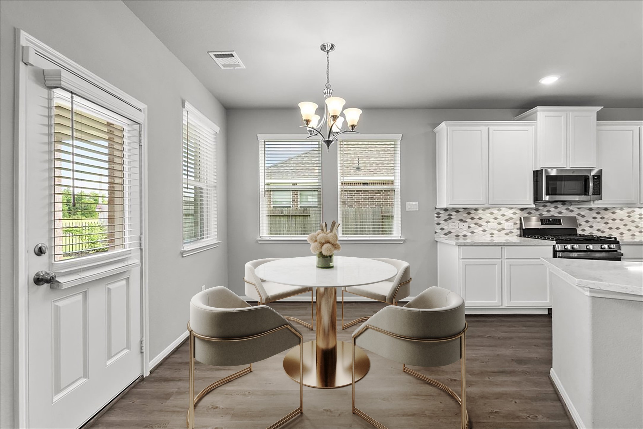 Breakfast area