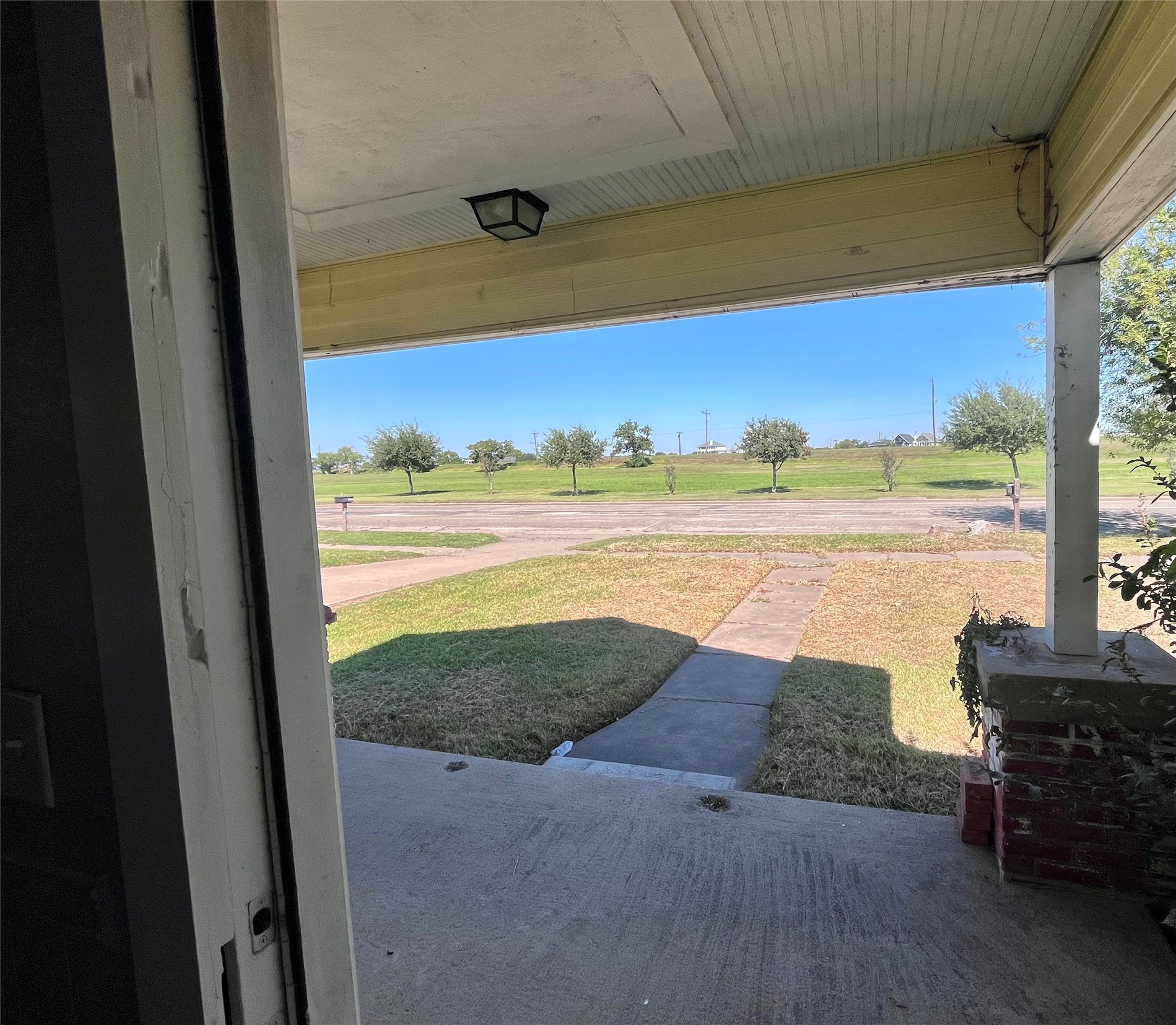 View from front door