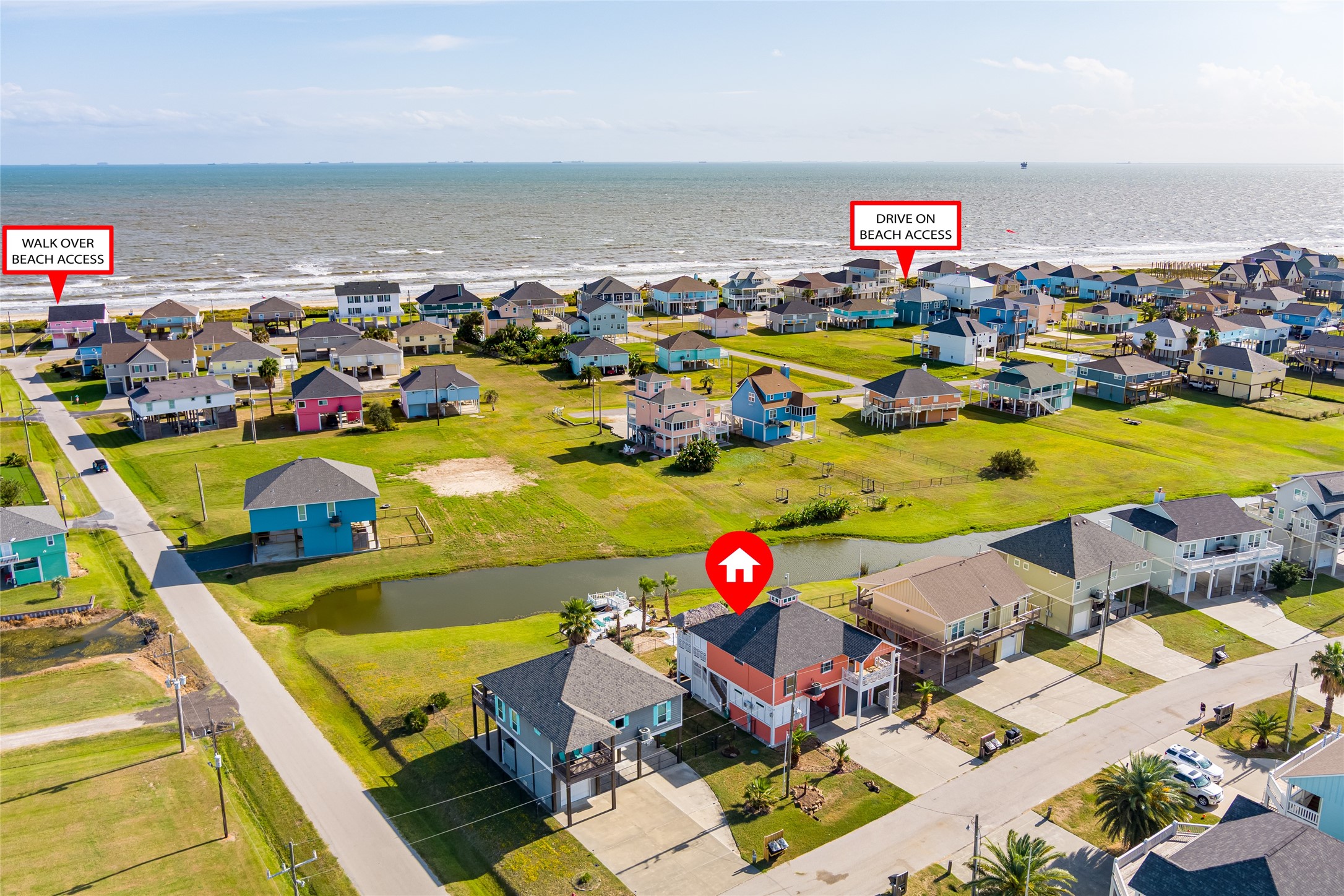 Location of home and proximity to beach and beach access Location of home and proximity to beach and beach access