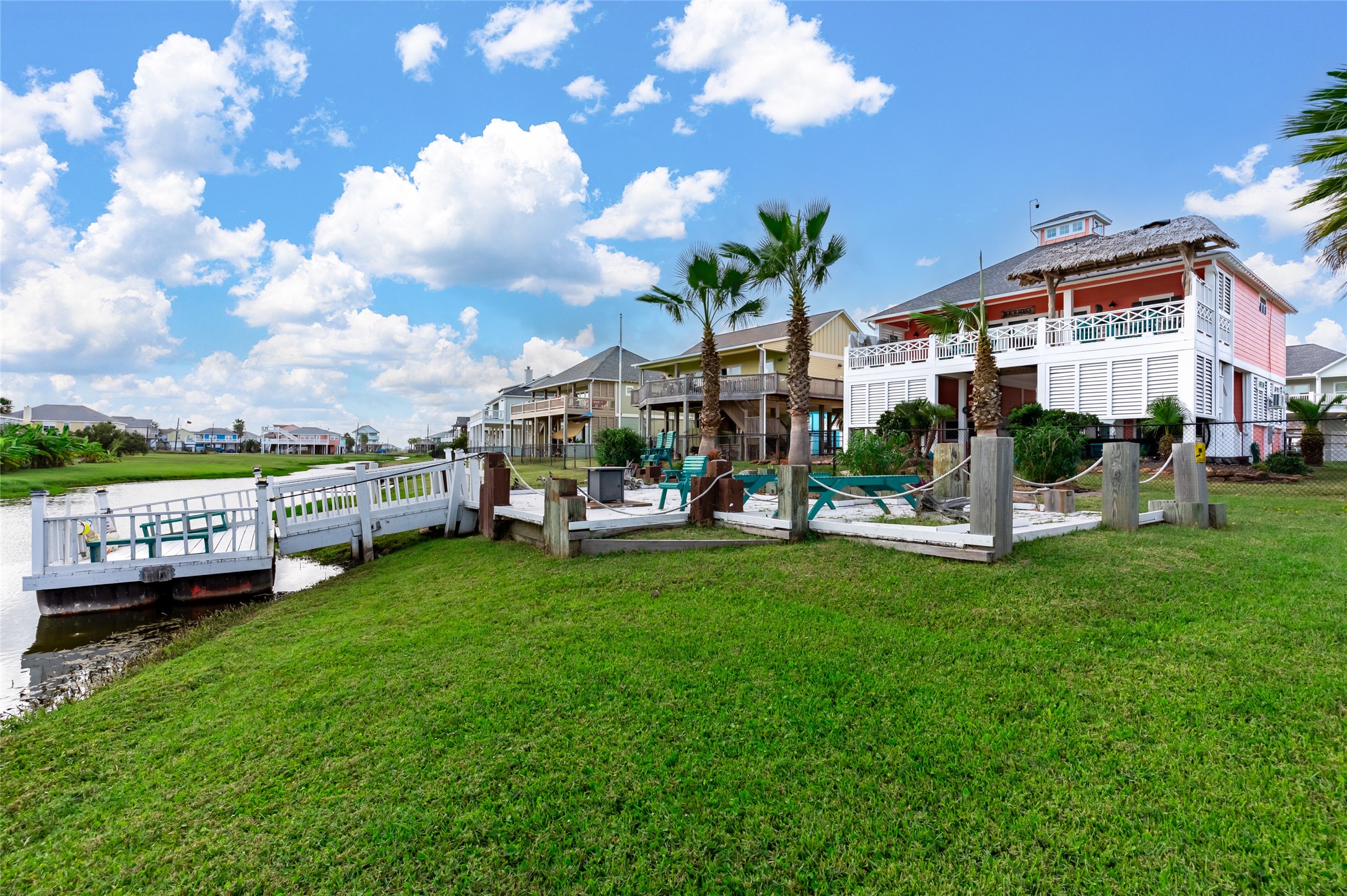 View of backyard and garden area