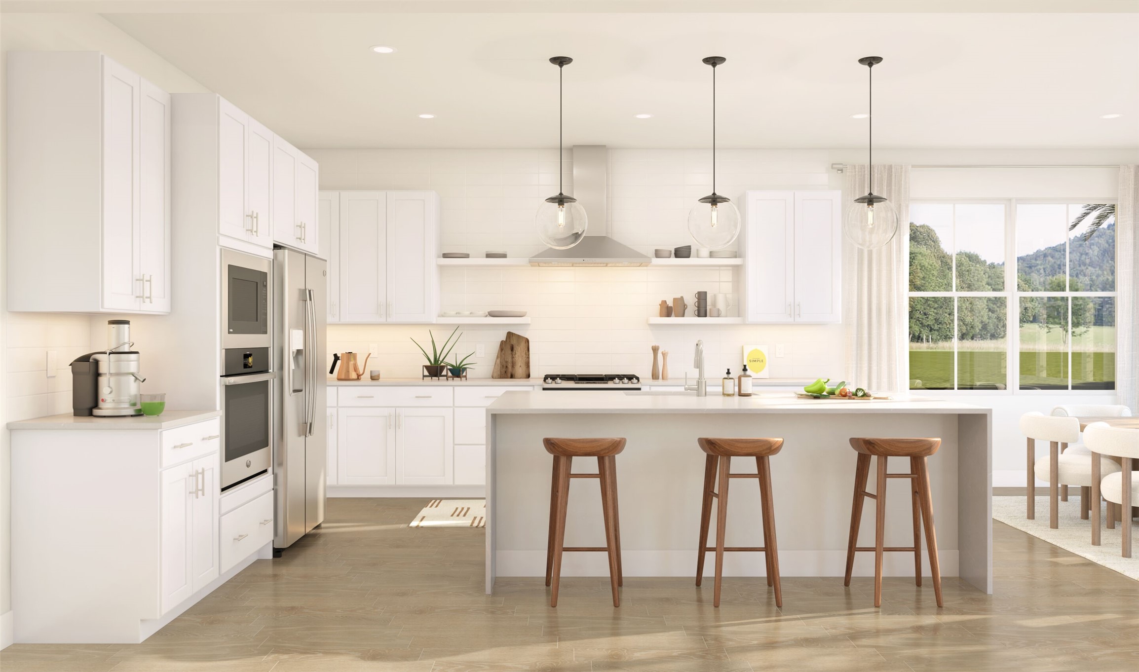 Gourmet island kitchen (*Artist rendering used for illustration purposes only. Colors/finishes may differ from the ones currently selected in the home.) Gourmet island kitchen (*Artist rendering used for illustration purposes only. Colors/finishes may differ from the ones currently selected in the home.)