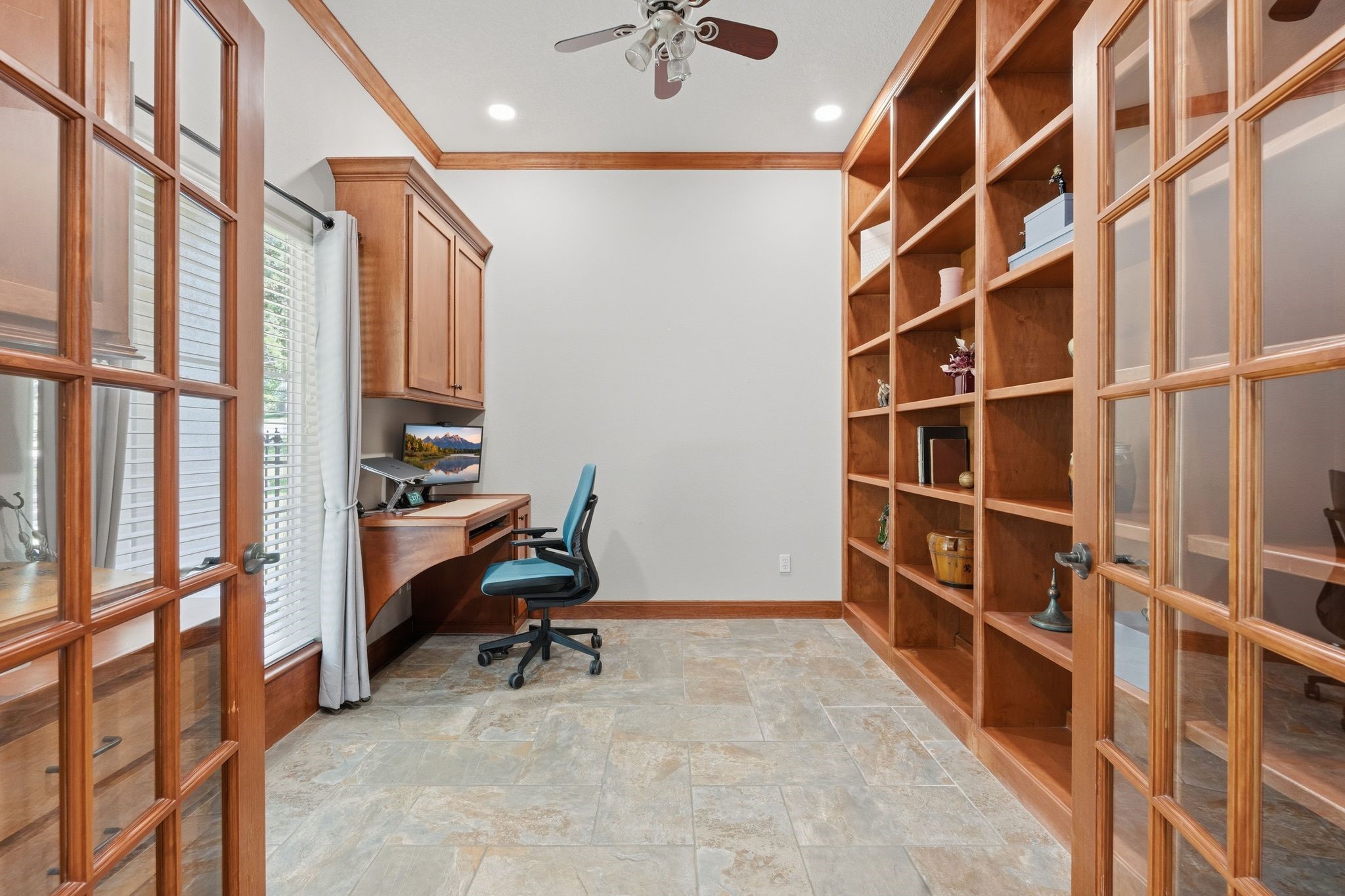 Separate Office Directly off the Entry.