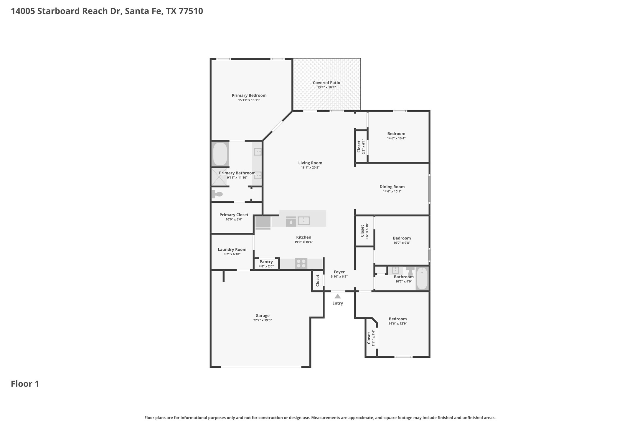 14005 Starboard Reach Drive, Texas City, TX 77510