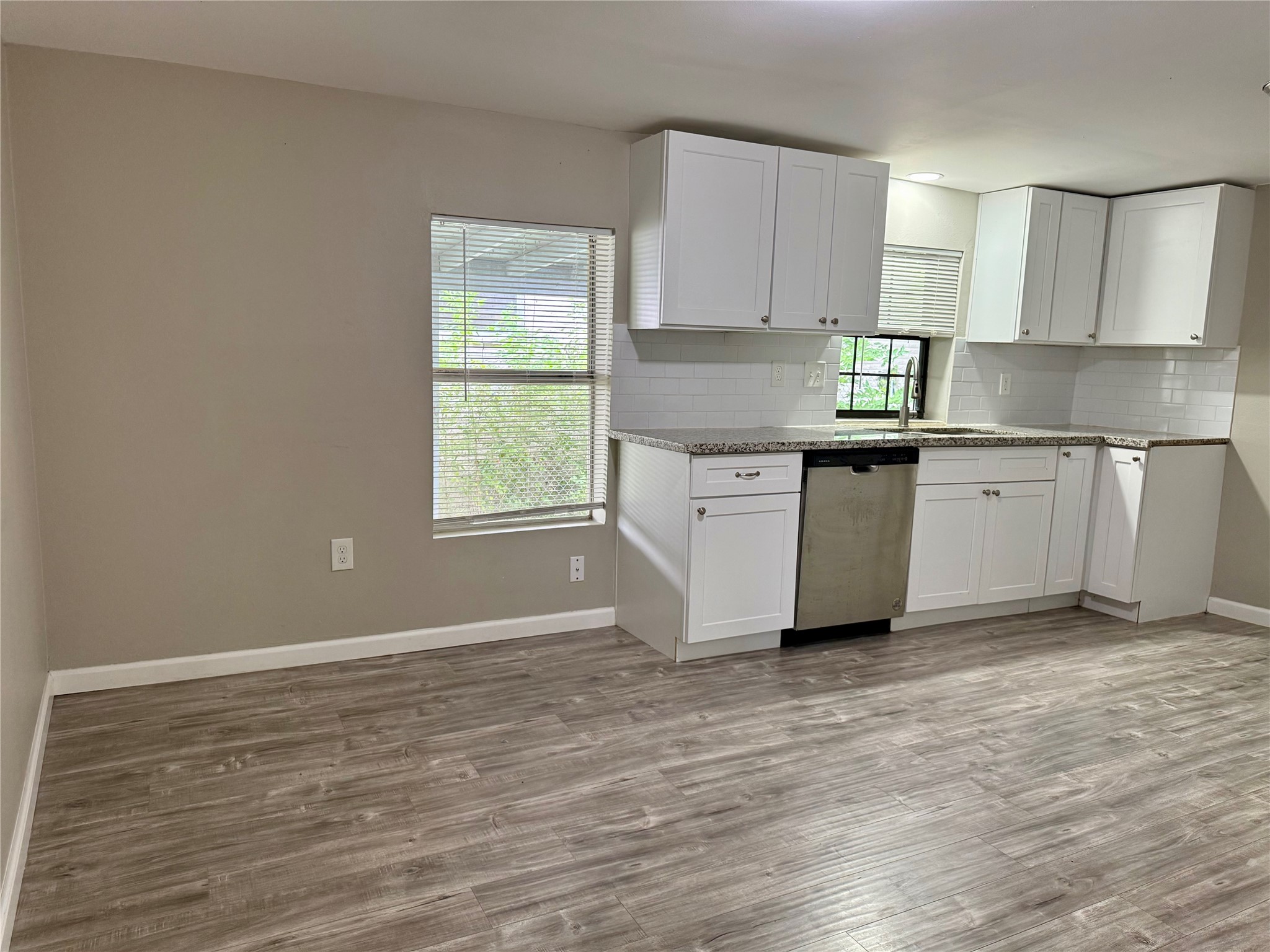 Kitchen with dining space