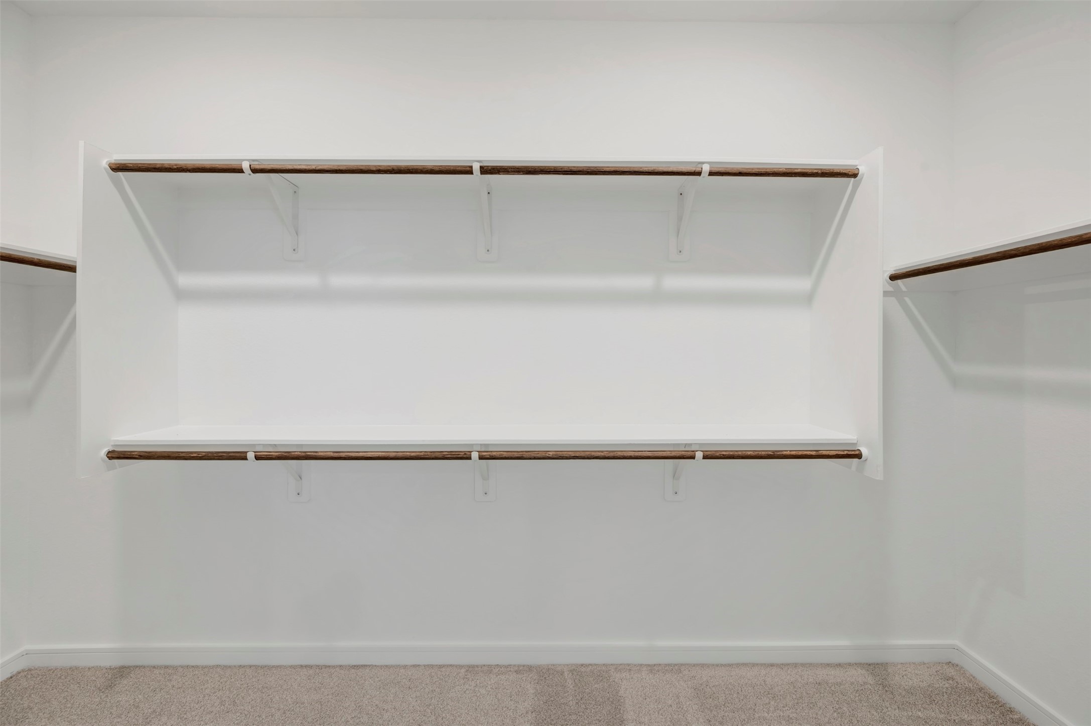 Huge primary walk-in closet