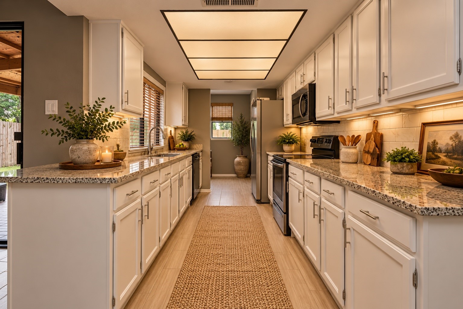 Virtually Staged Kitchen