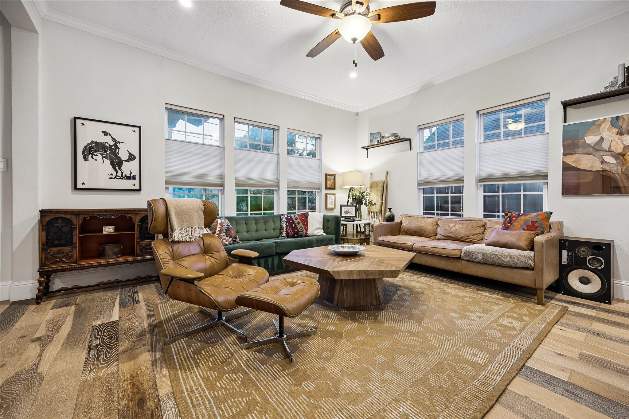 Tons of natural light in this completely modernized bungalow