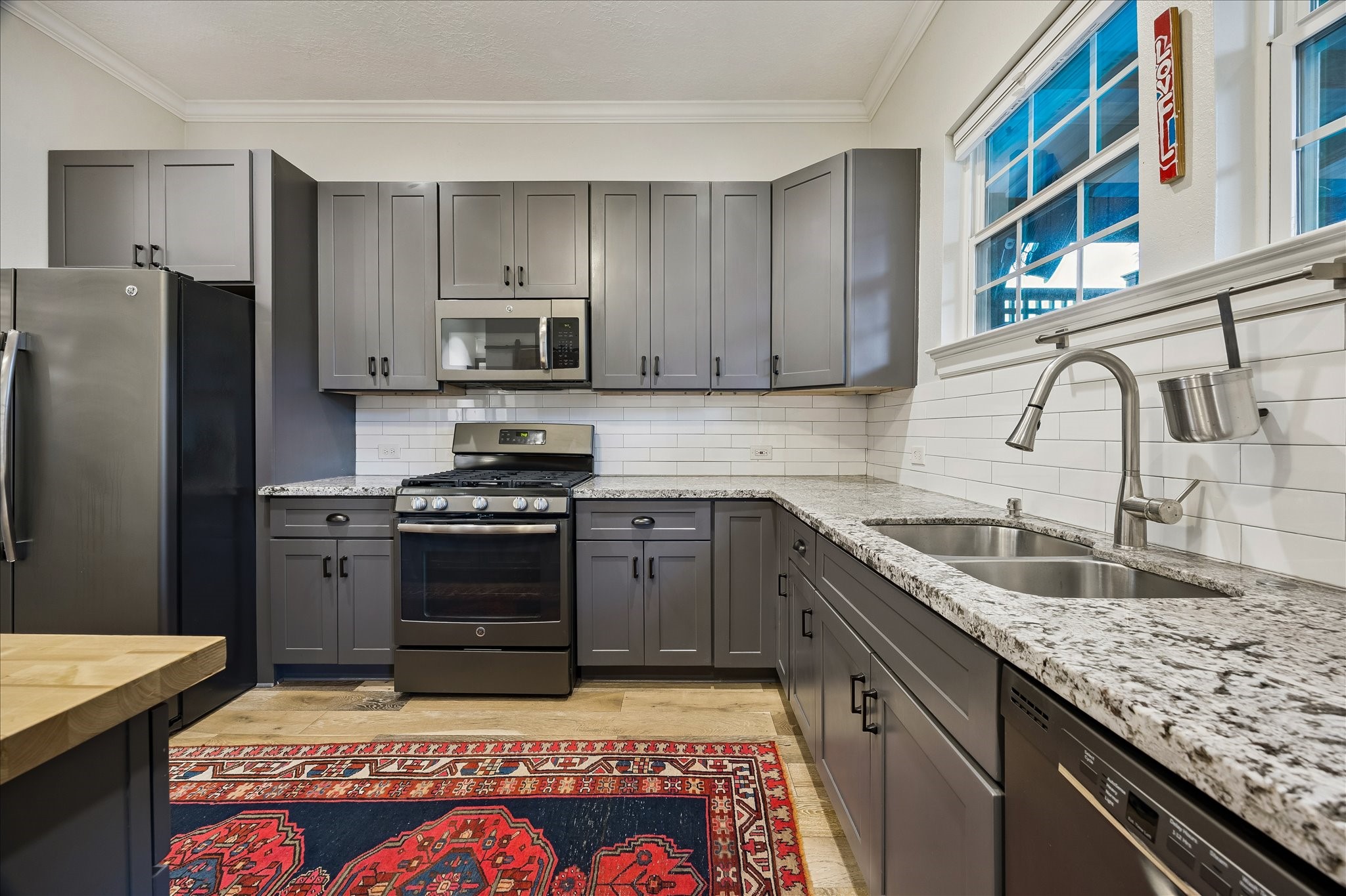Functional and spacious kitchen