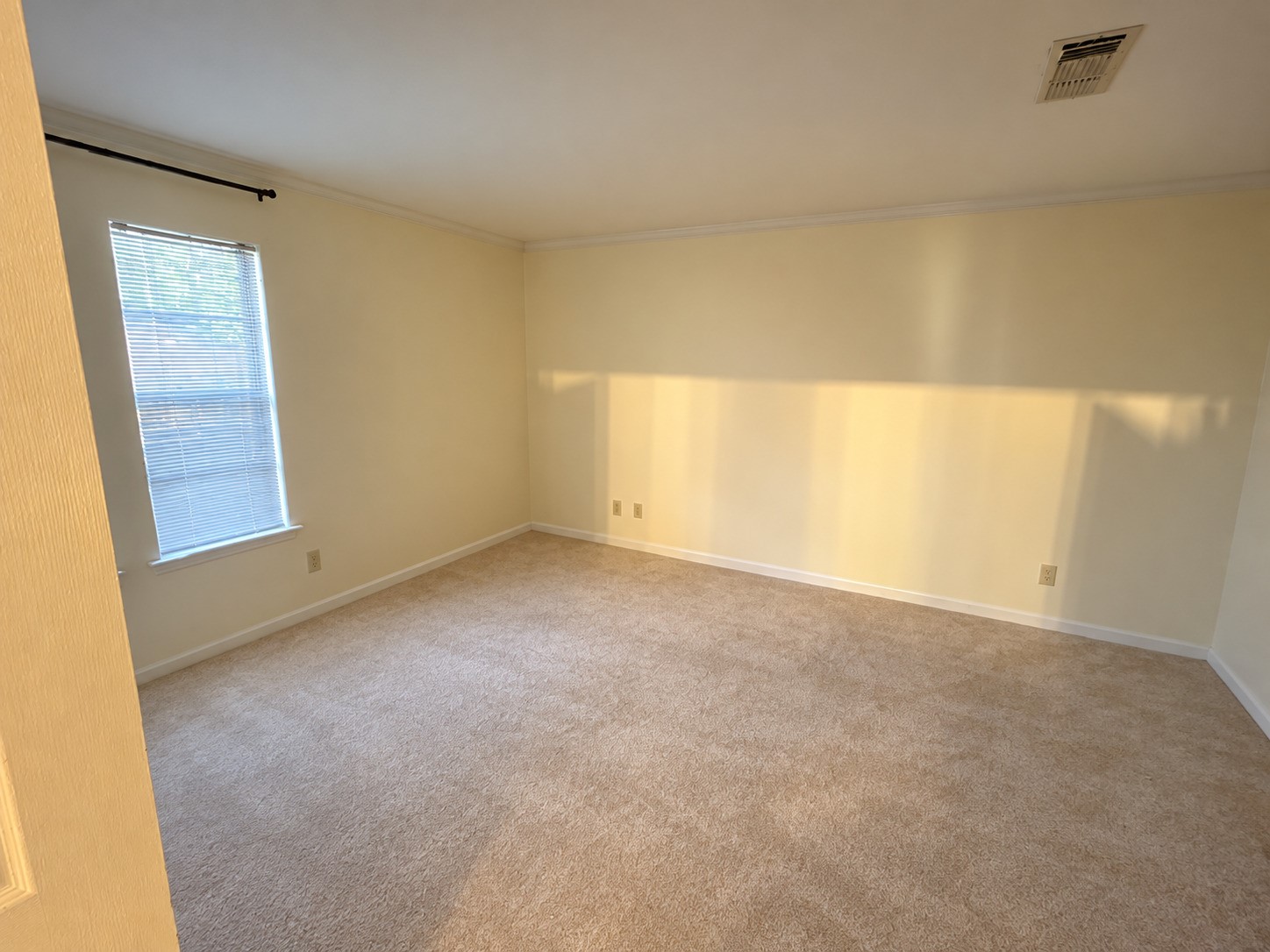 Digitally enhanced to remove furniture