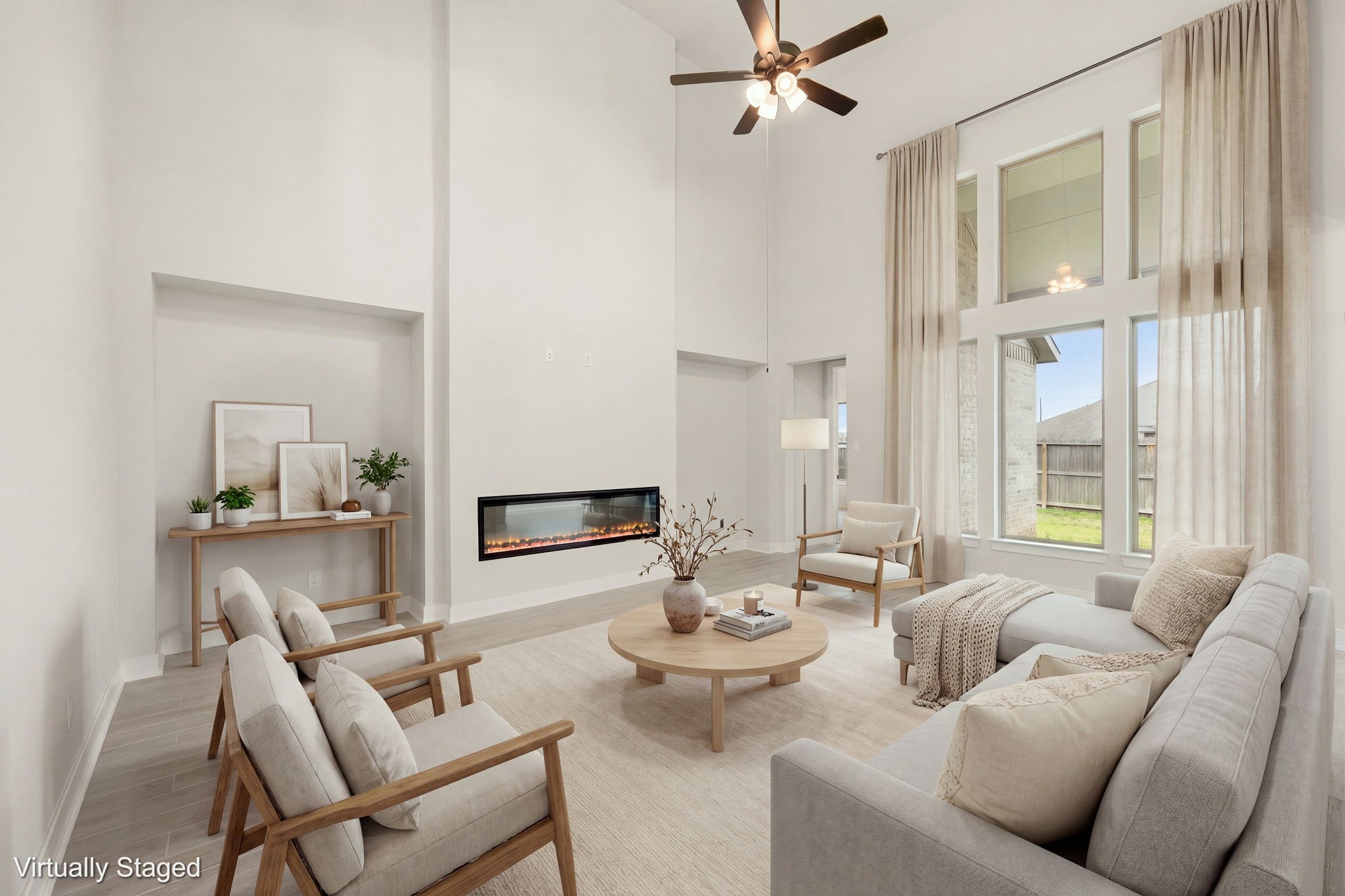 Virtually Staged to show design possibilities