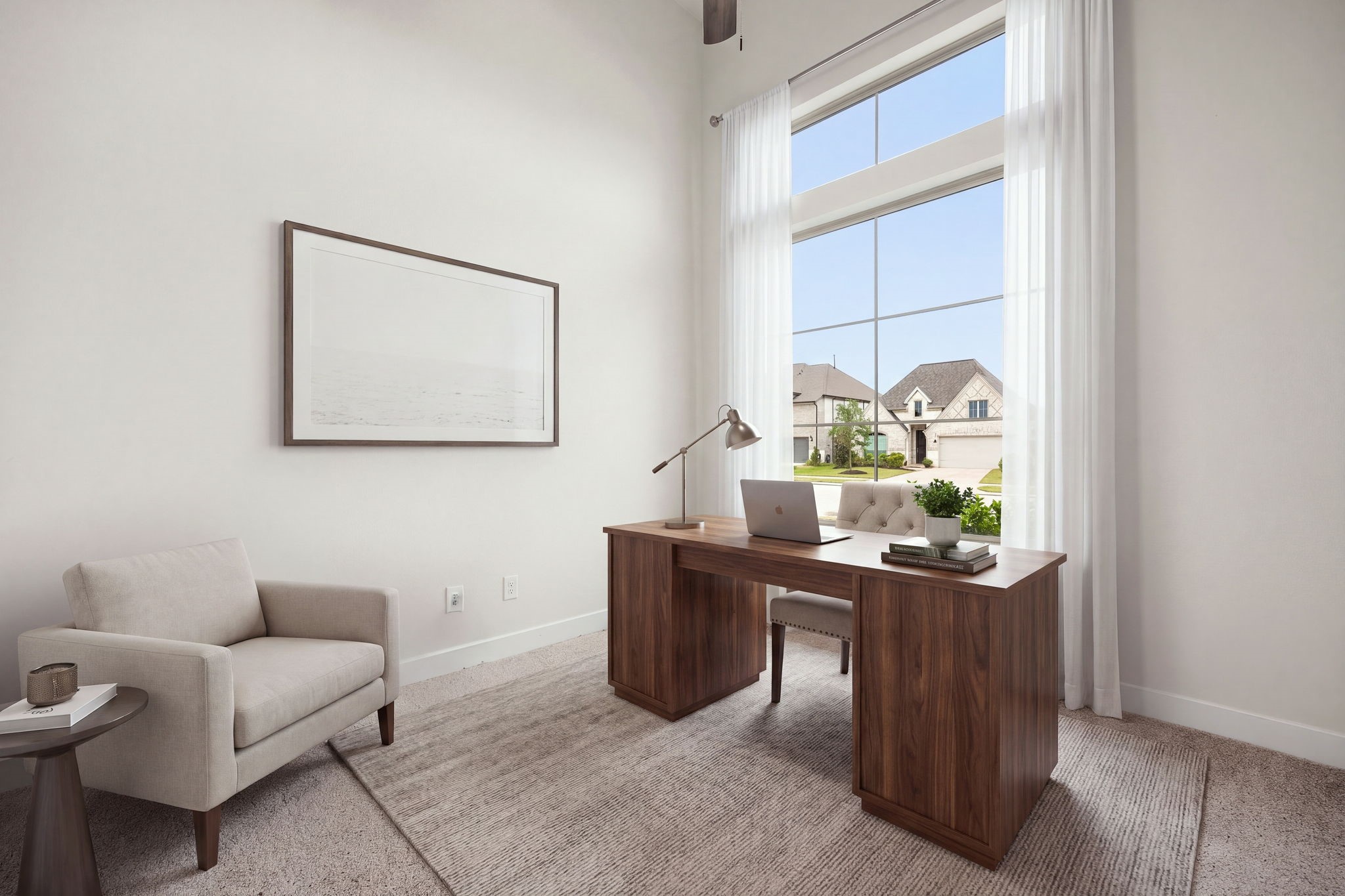 Virtually Staged to show design possibilities