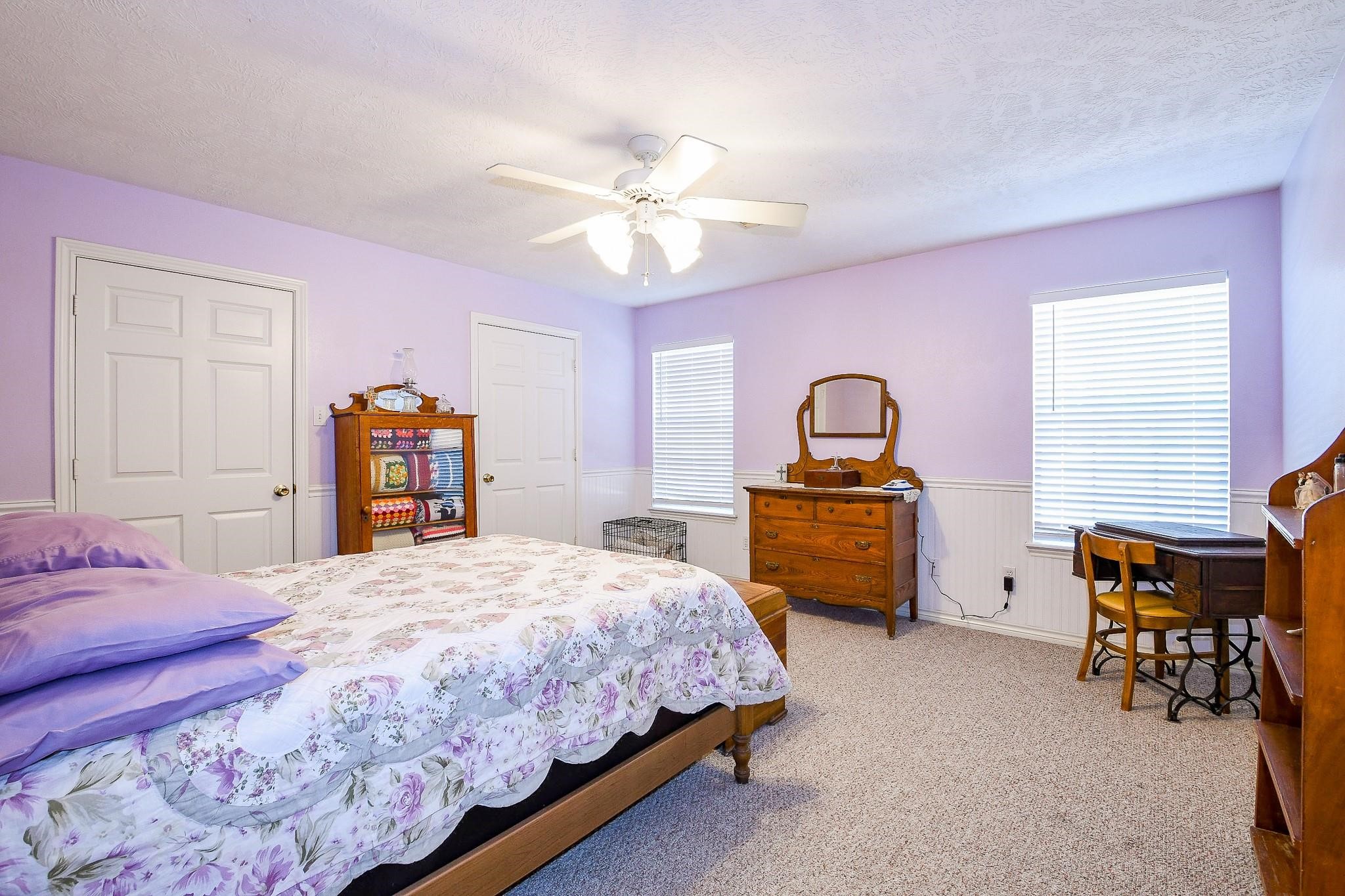 Huge primary bedroom in the second house