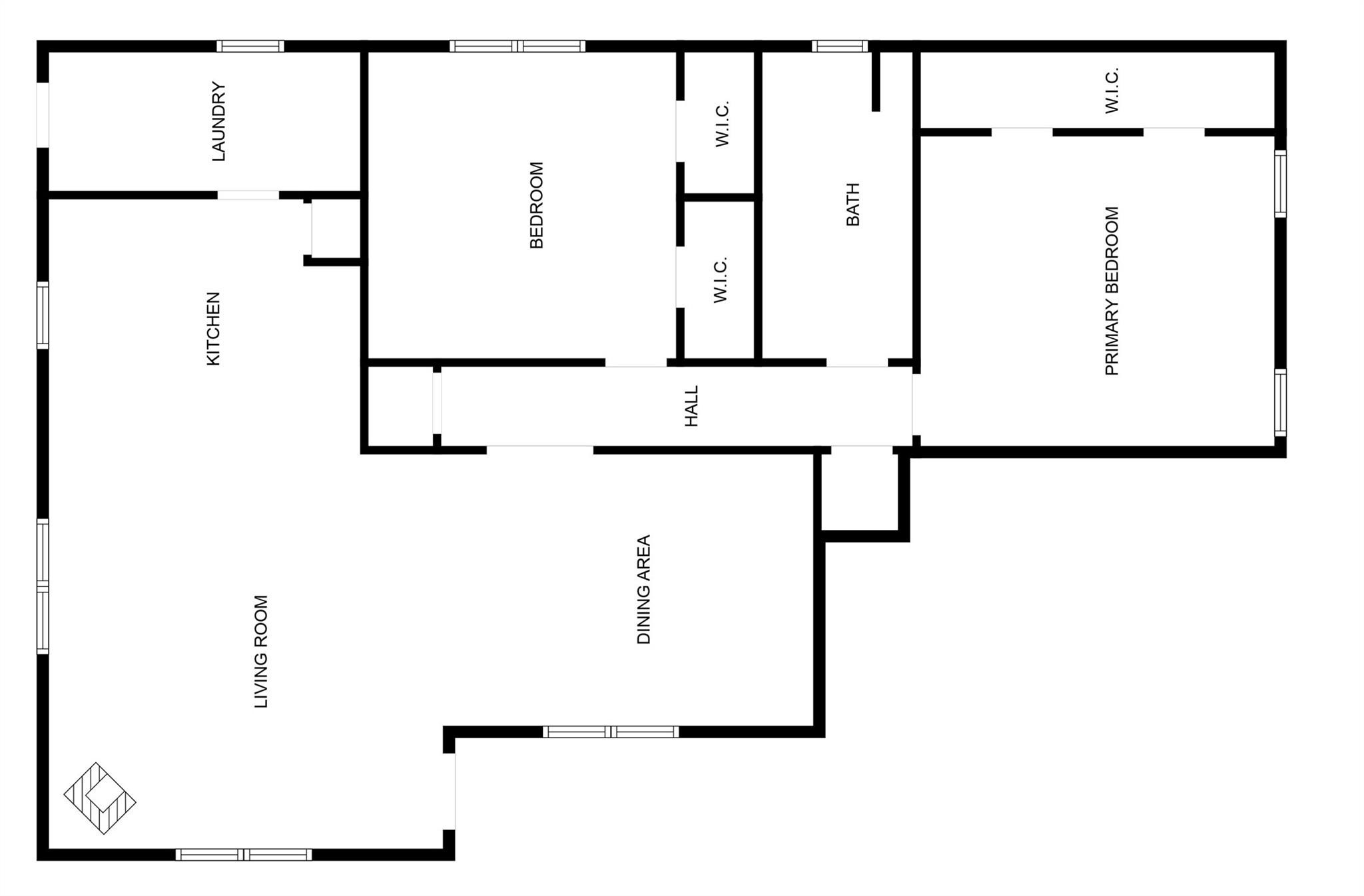 Secondary house floorplan