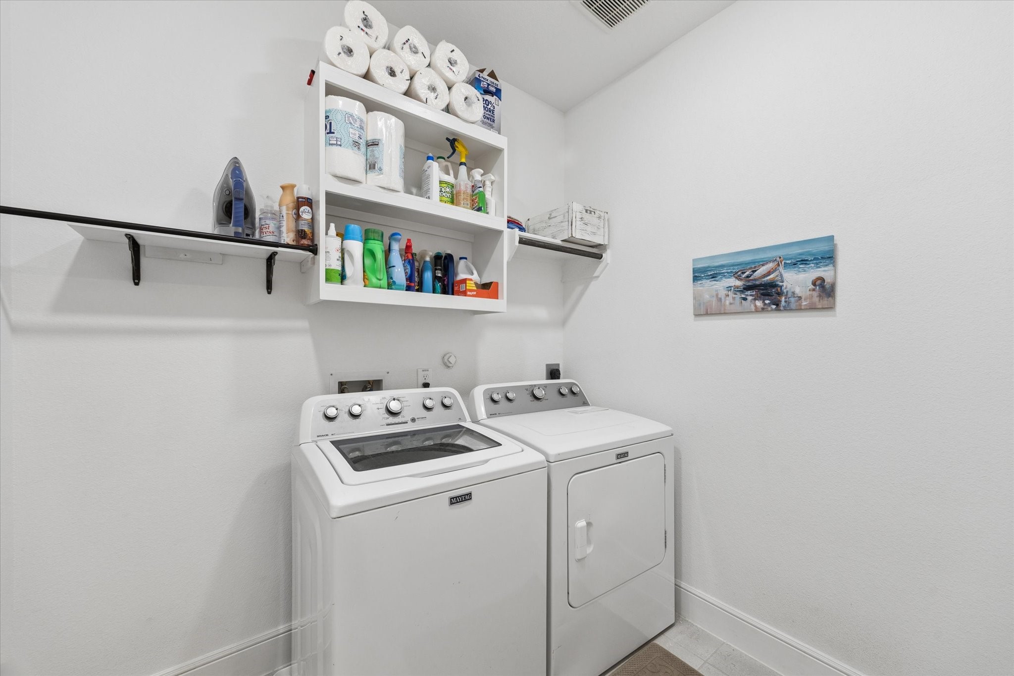 Over-sized laundry room