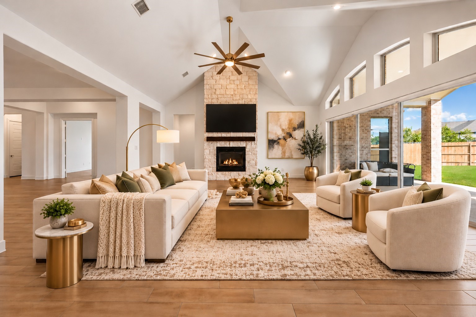 Living RoomVirtually Staged