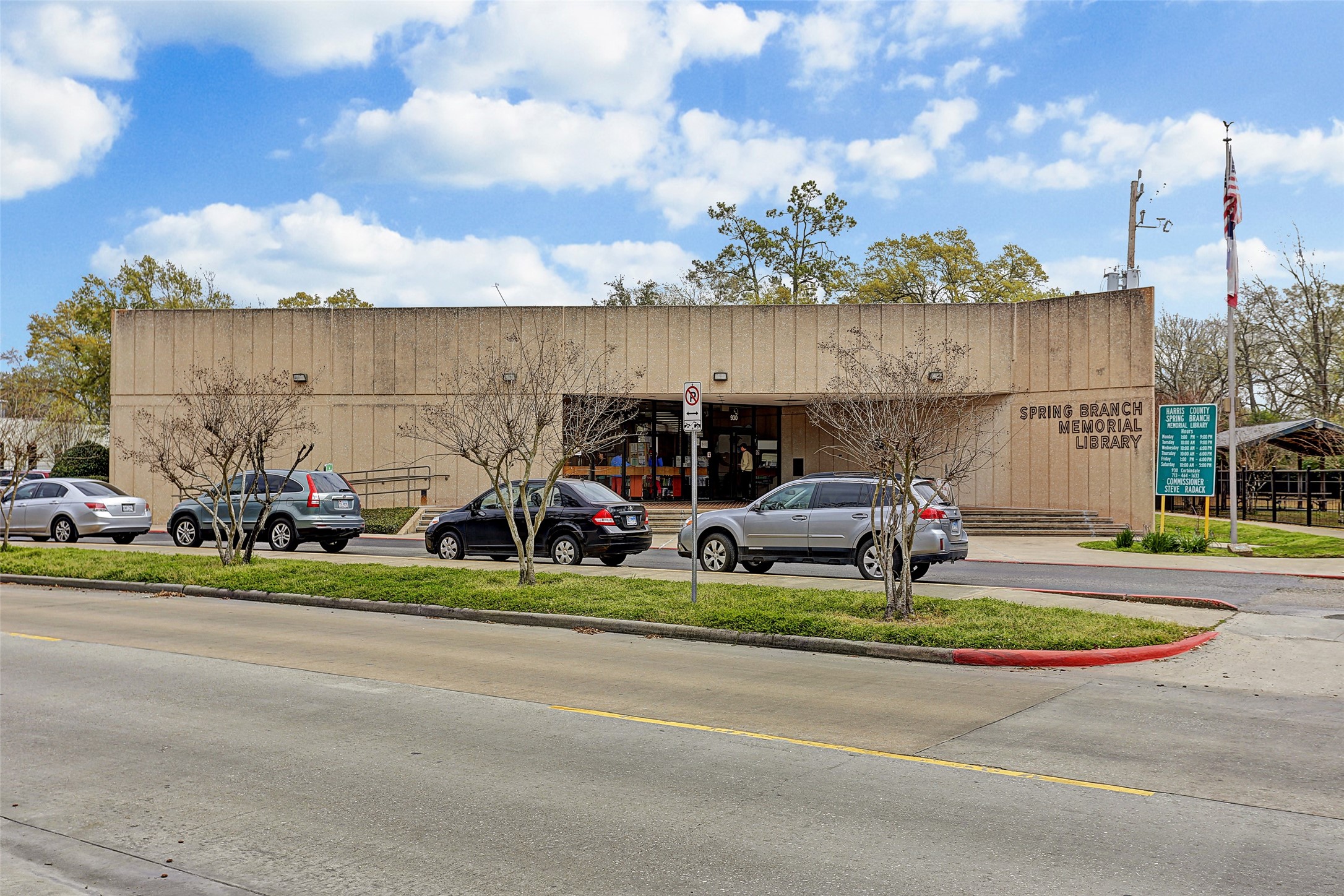 Spring Branch Memorial Library offers a convenient neighborhood resource for books, programs, study space and community events. Another everyday amenity that adds to the established, connected feel of the Spring Branch area.