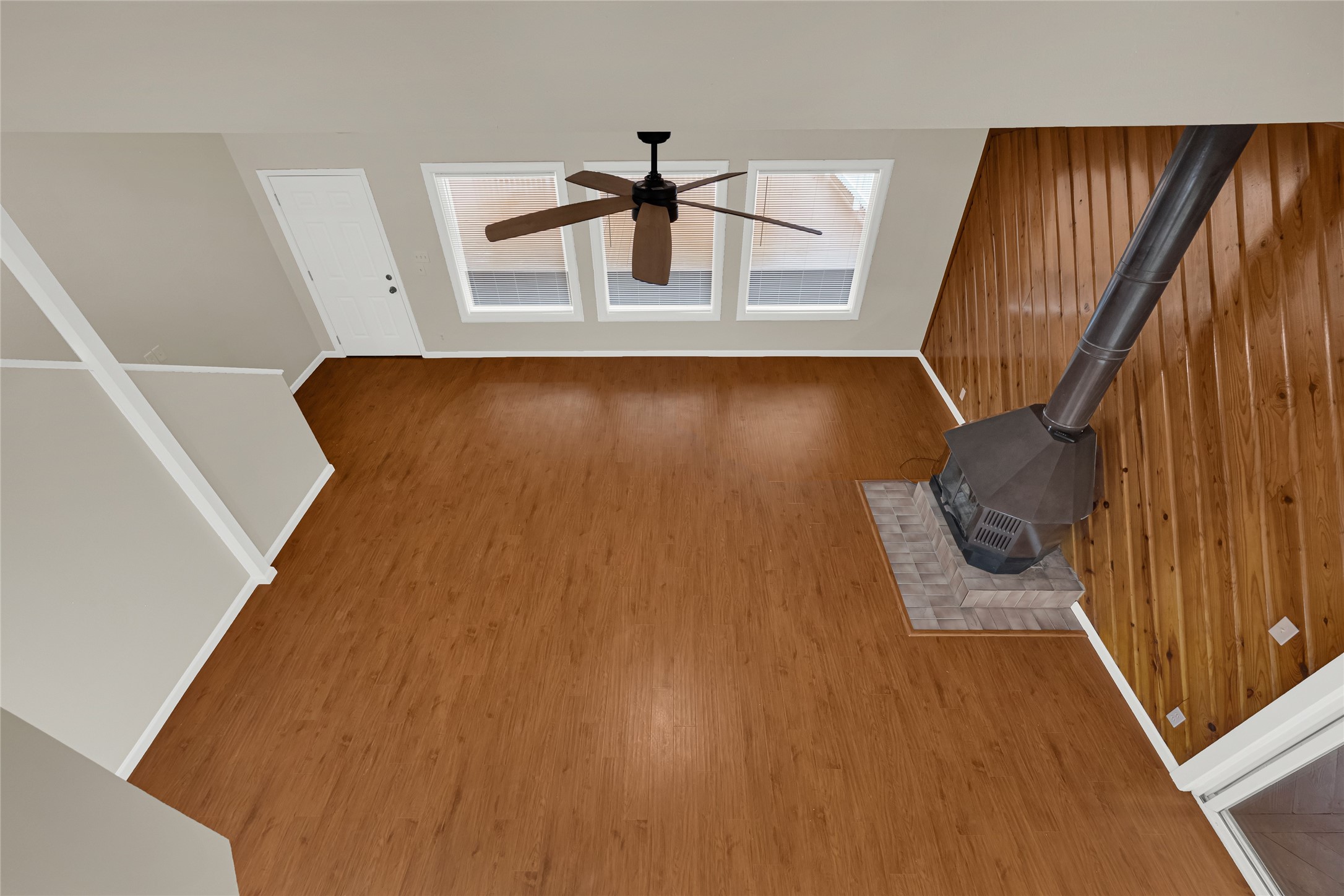 Aerial View of - Living Room