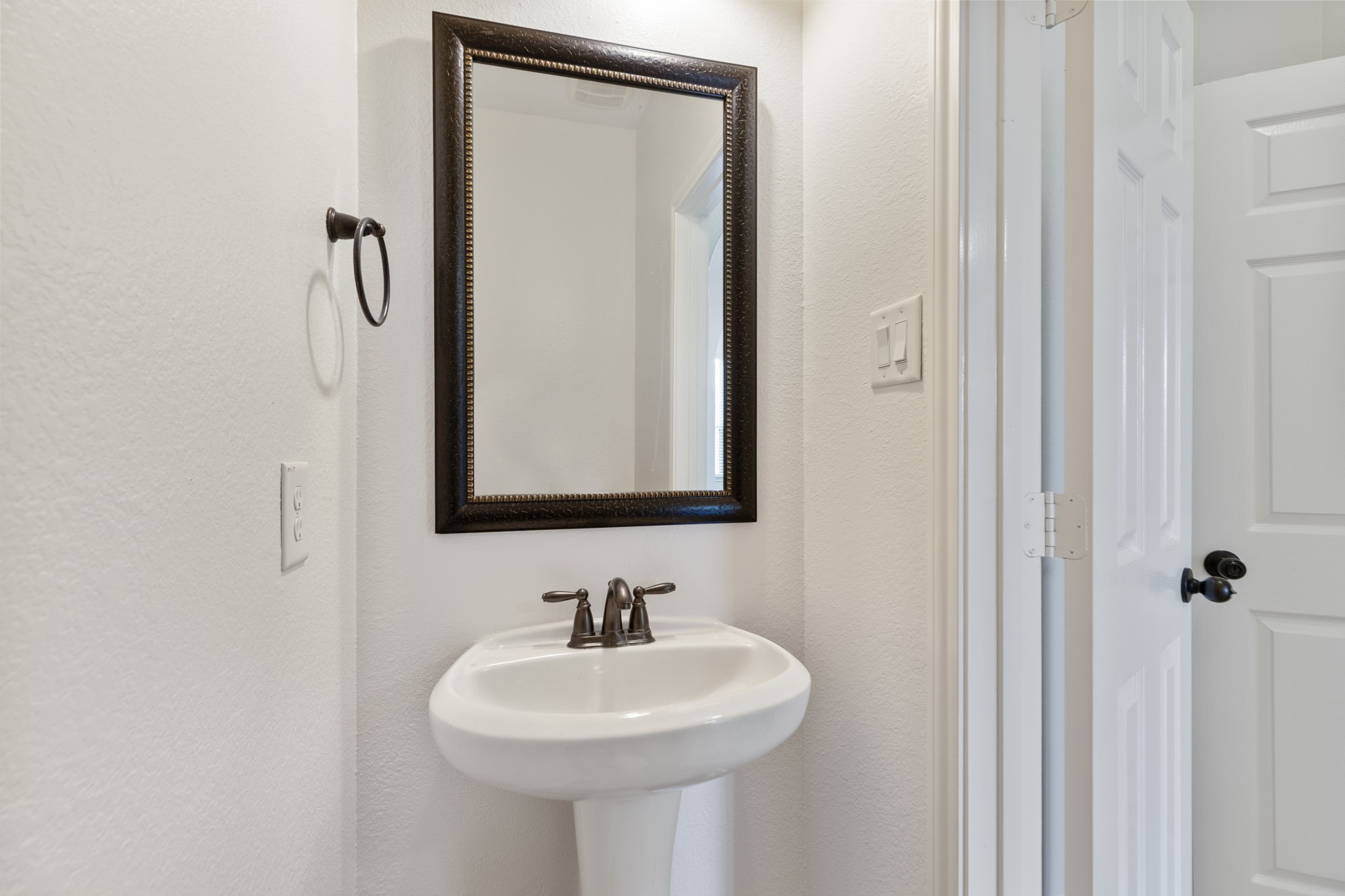 1/2 bath on main floor.
