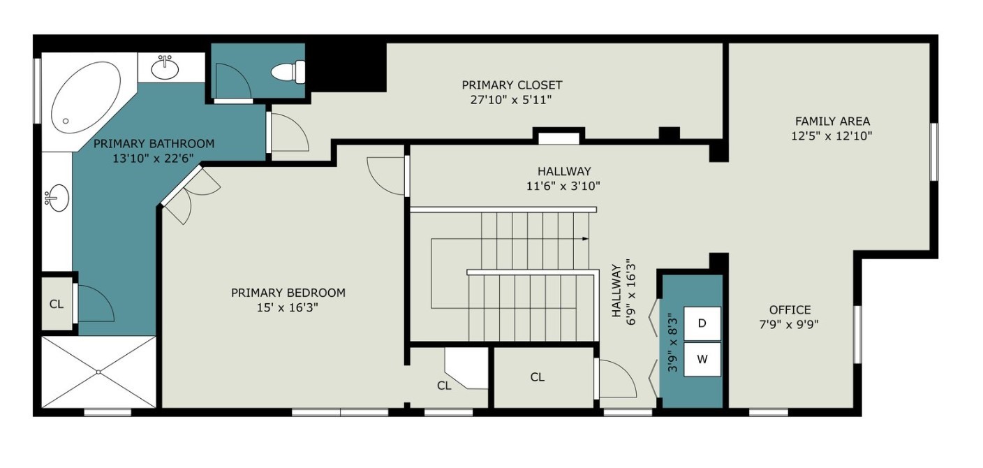 Floor plan - third floor