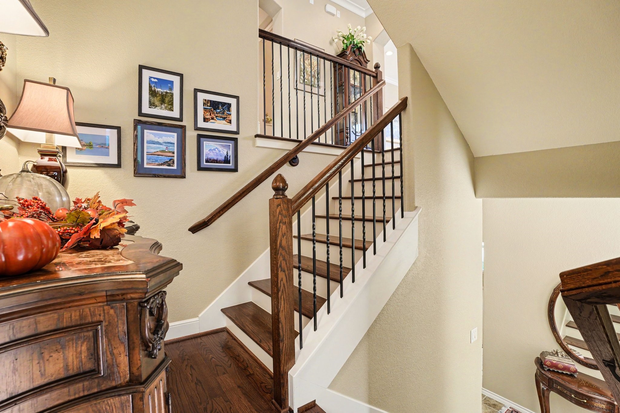 Entry hall on second floor