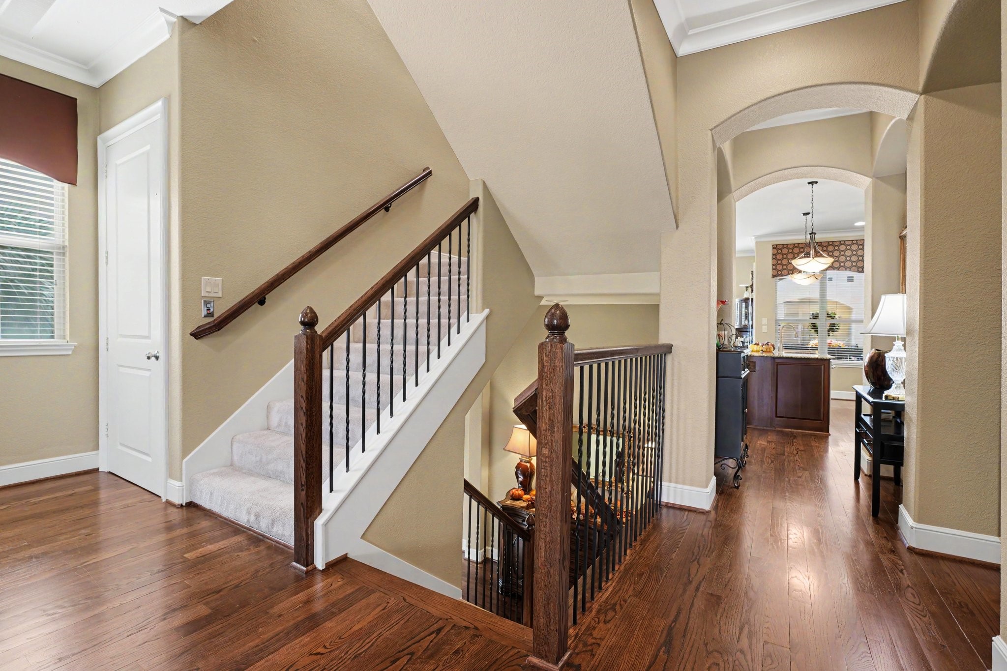 Hallway to kitchen second floor