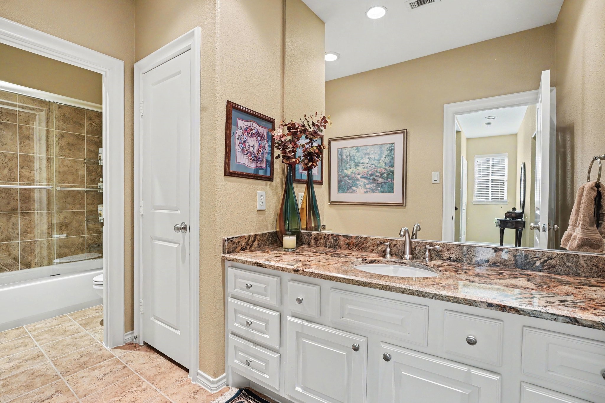 Full bath on first floor