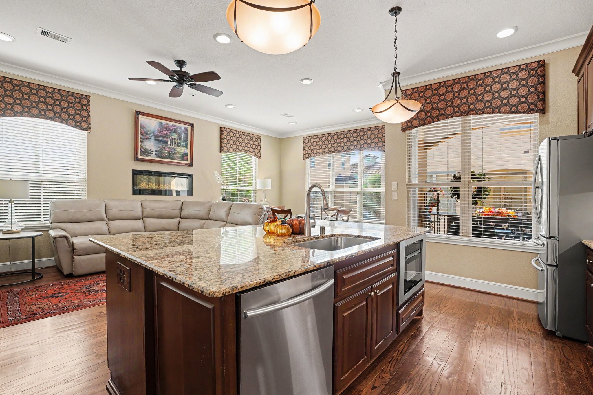 Another view of the kitchen