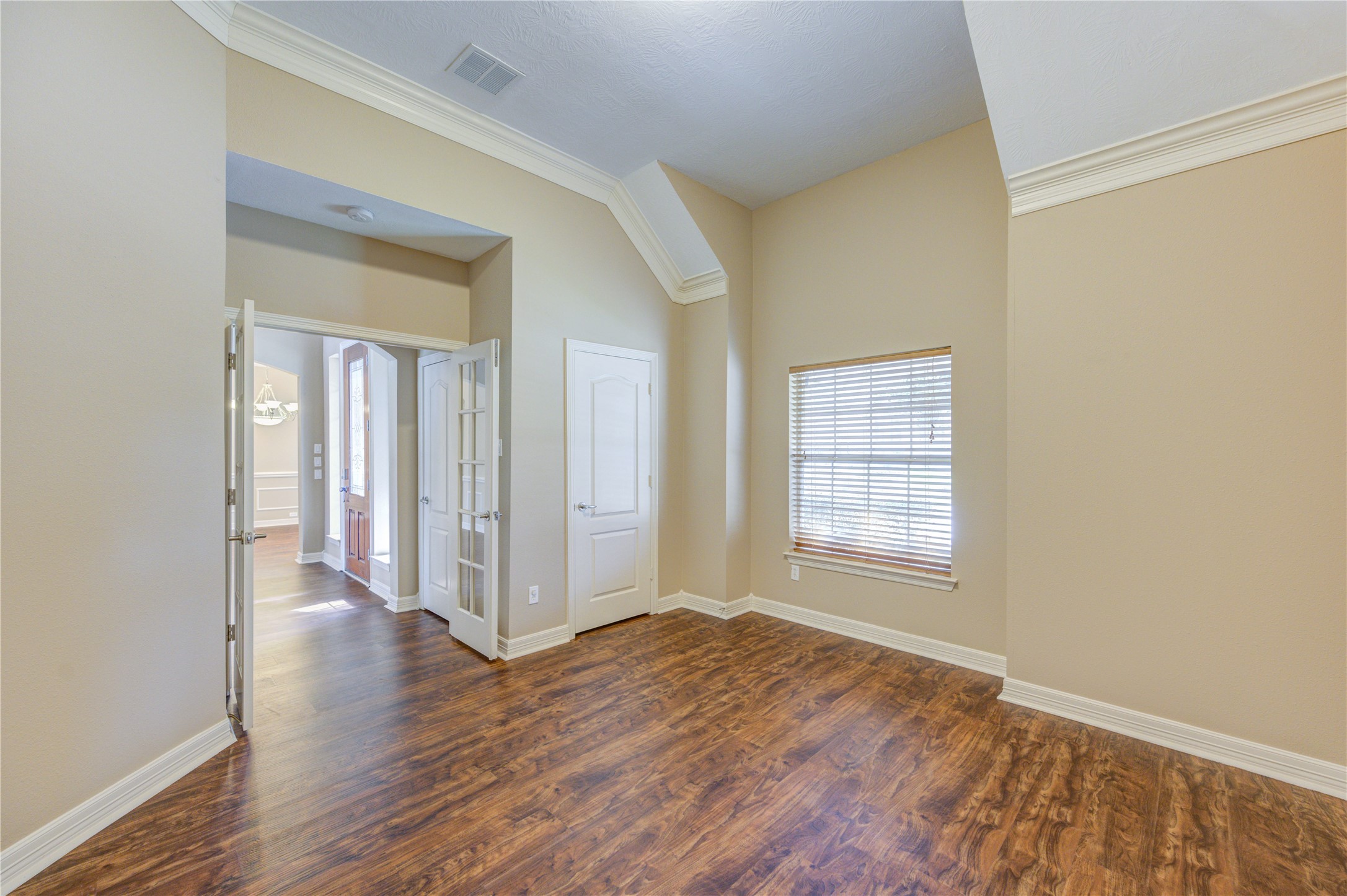 Versatile Office or Optional Bedroom with Closet