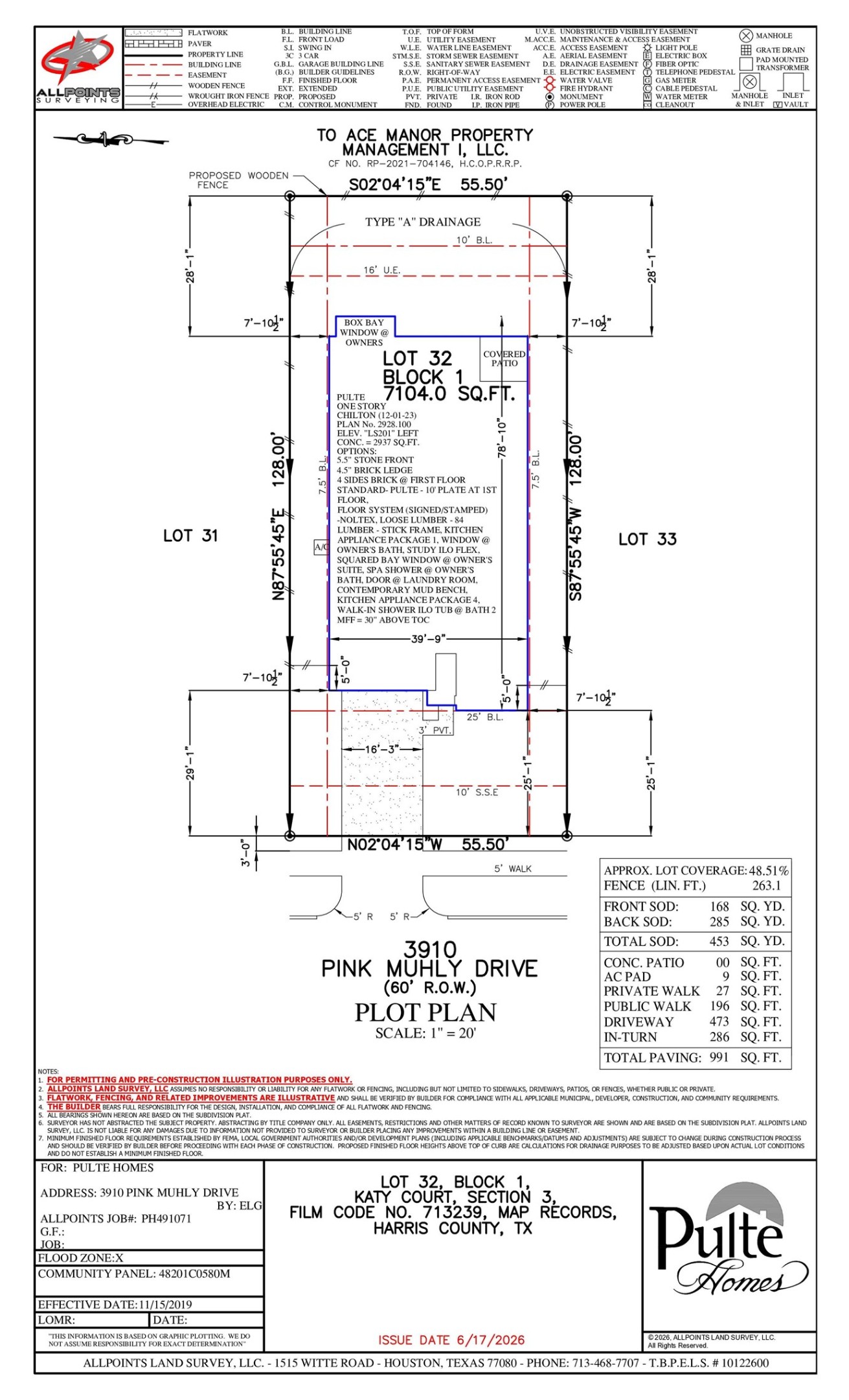 Plot Plan