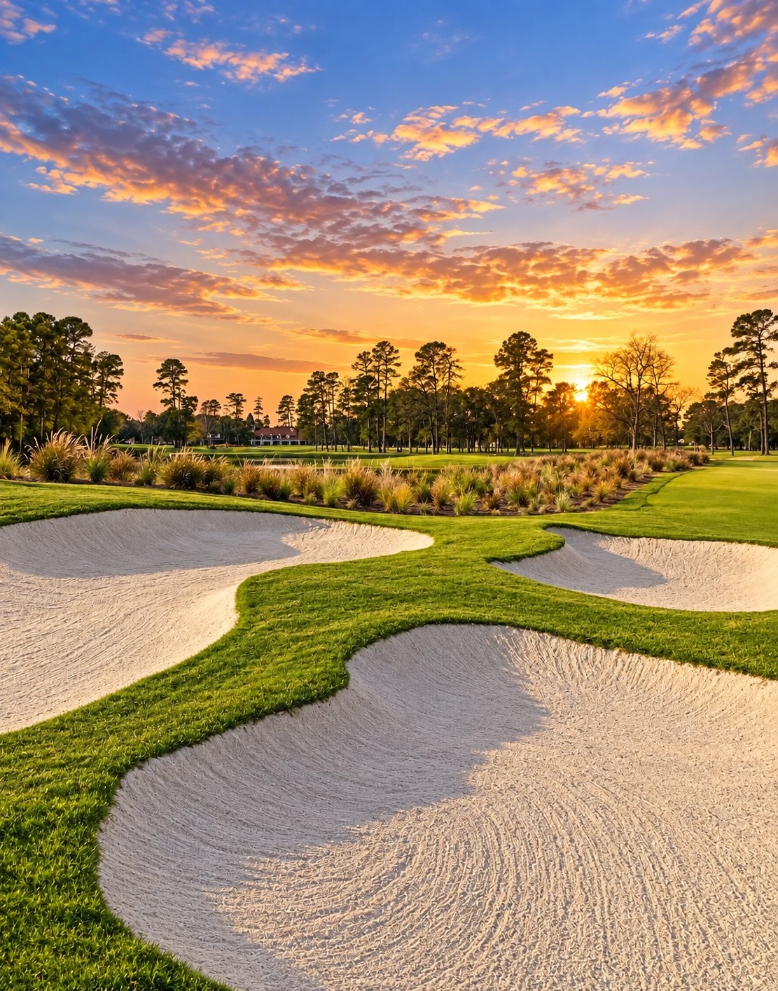 (3miles away) The Golf Club at Longwood in Cypress, Texas, which originally opened as a 27-hole public course in 1995, transitioned into a premier 18-hole championship layout following a 2024 land sale for flood control. The revitalized facility now features a remodeled clubhouse, a 2,000-square-foot outdoor patio bar, advanced practice facilities, and a GPS-equipped golf cart fleet. You can find more information by visiting The Golf Club at Longwood.
