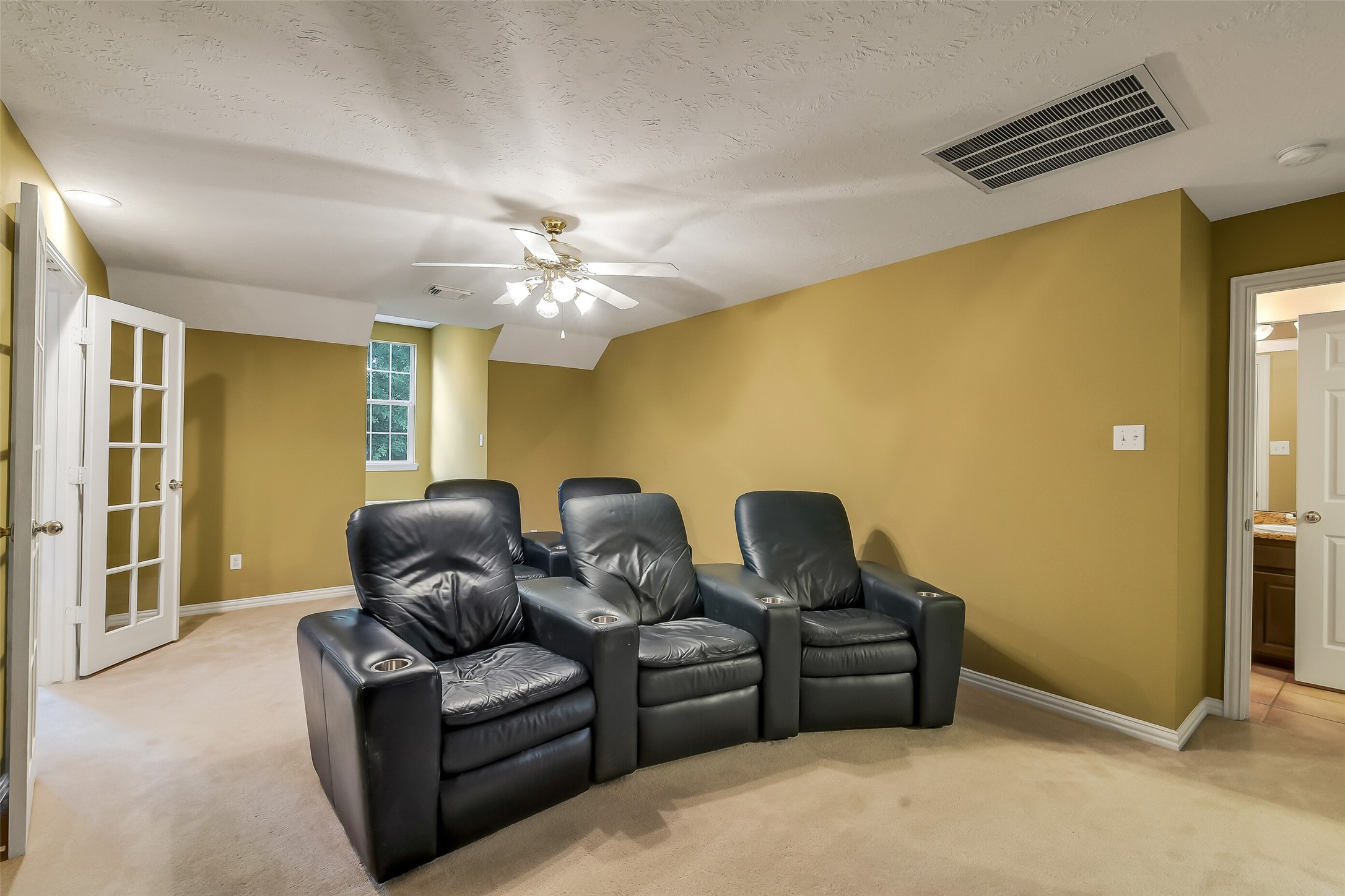 Cozy media room