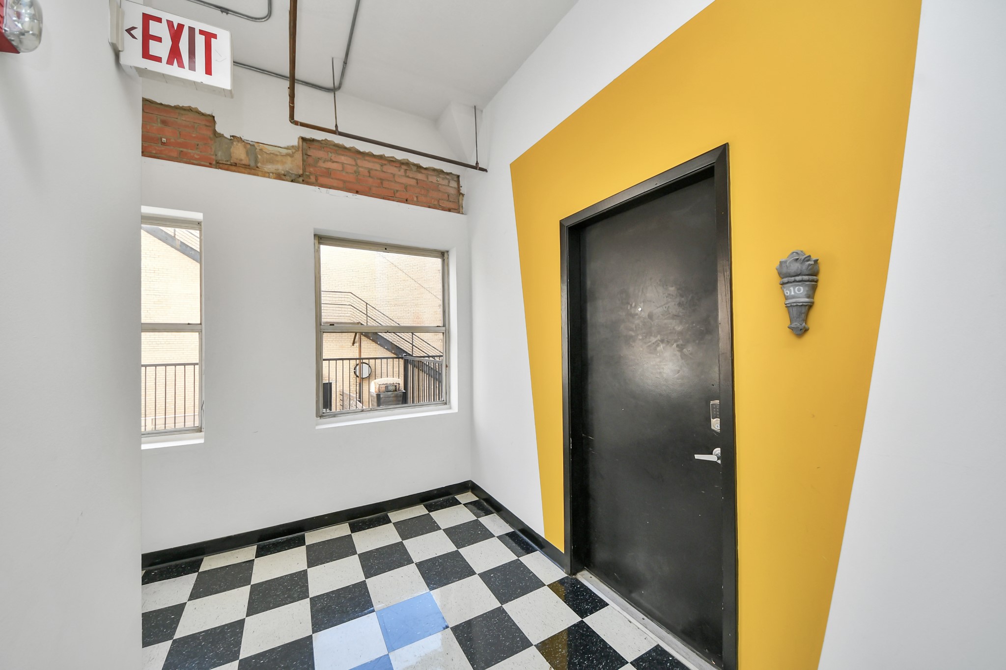 Front door to #610.