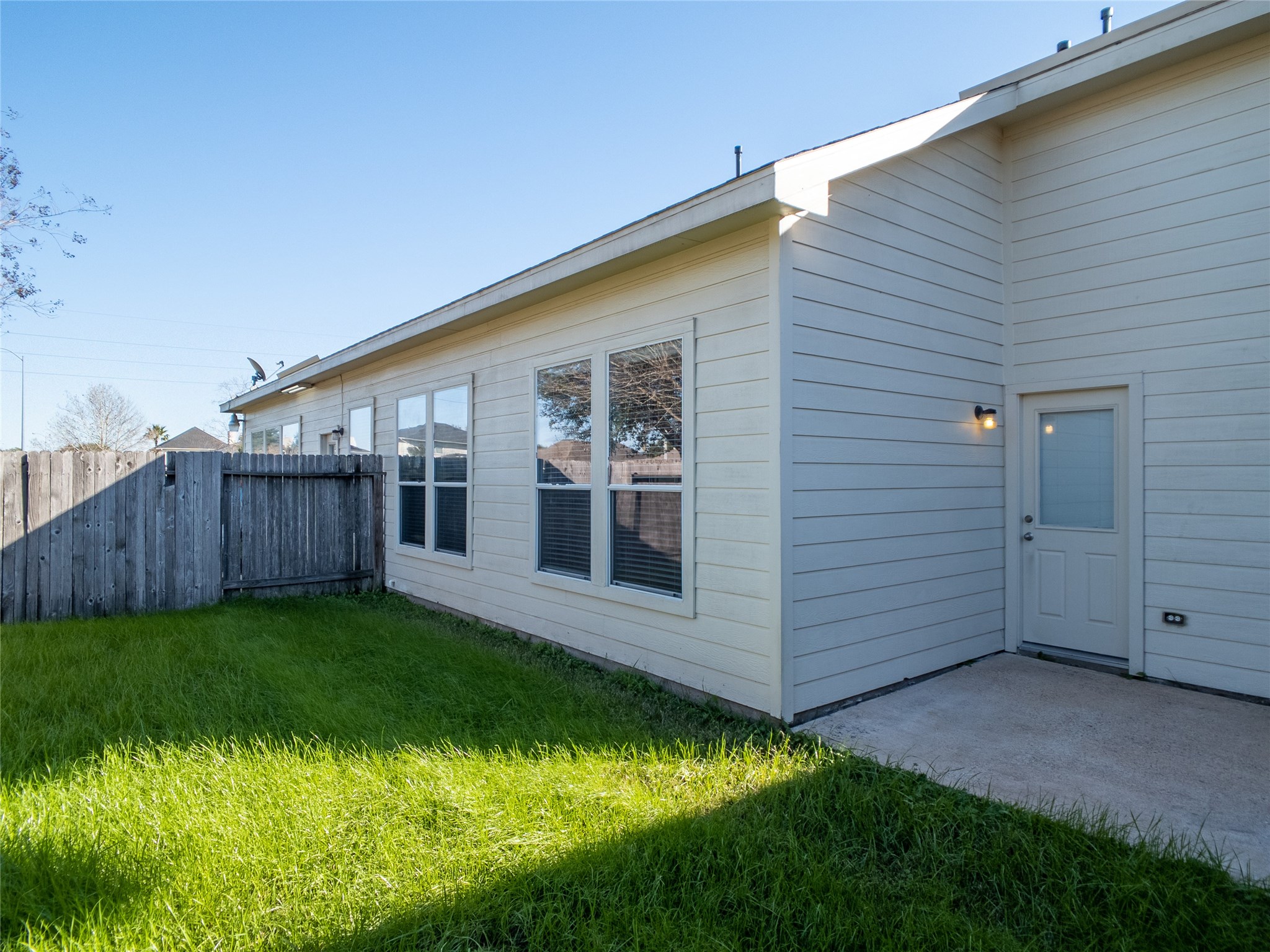 extended back patio