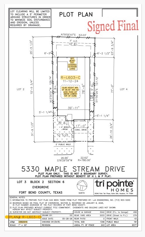 5330 Maple Stream Drive, Richmond, TX 77406 5330 Maple Stream Drive, Richmond, TX 77406