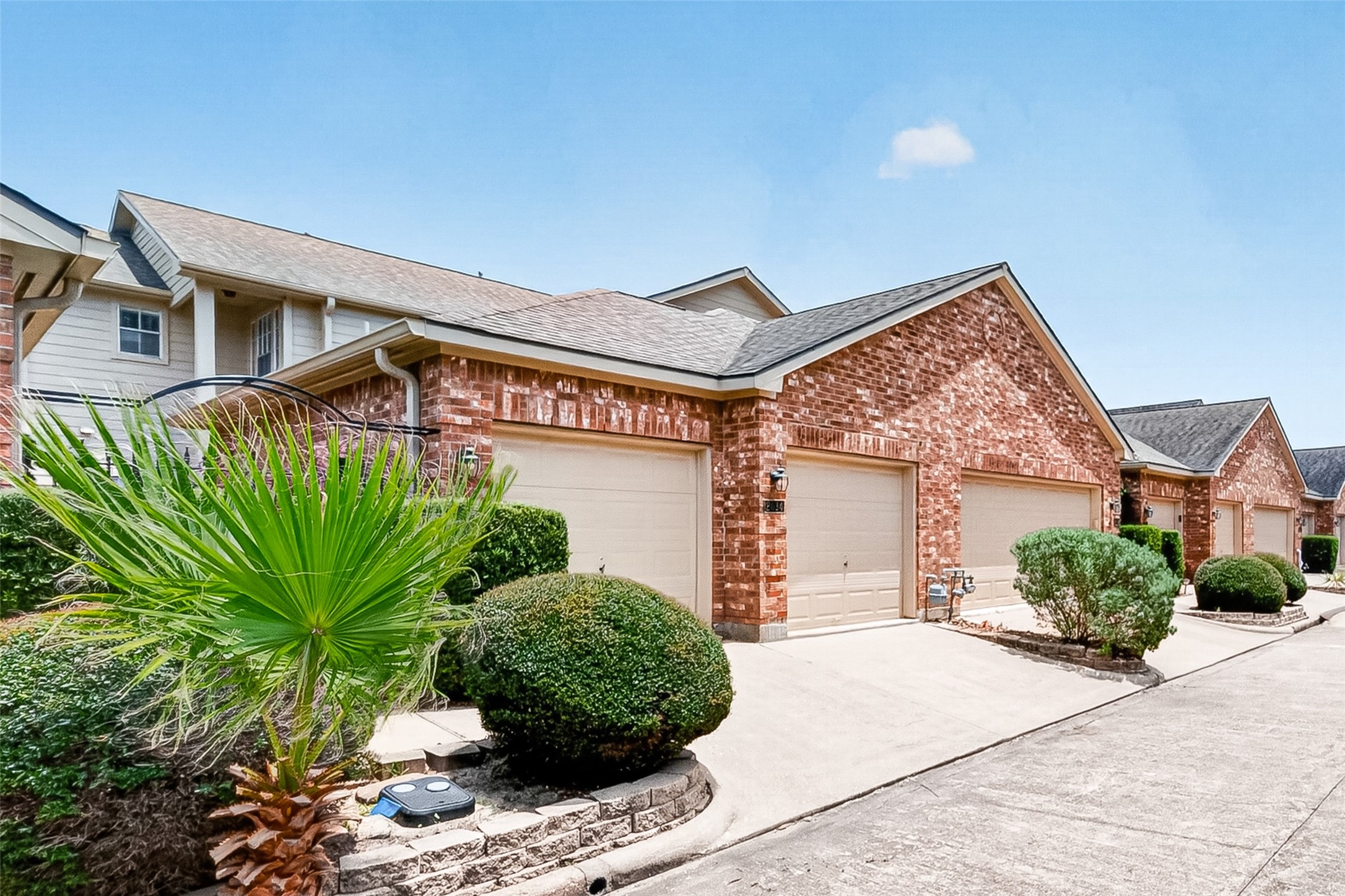 Mature landscaping adds curb appeal