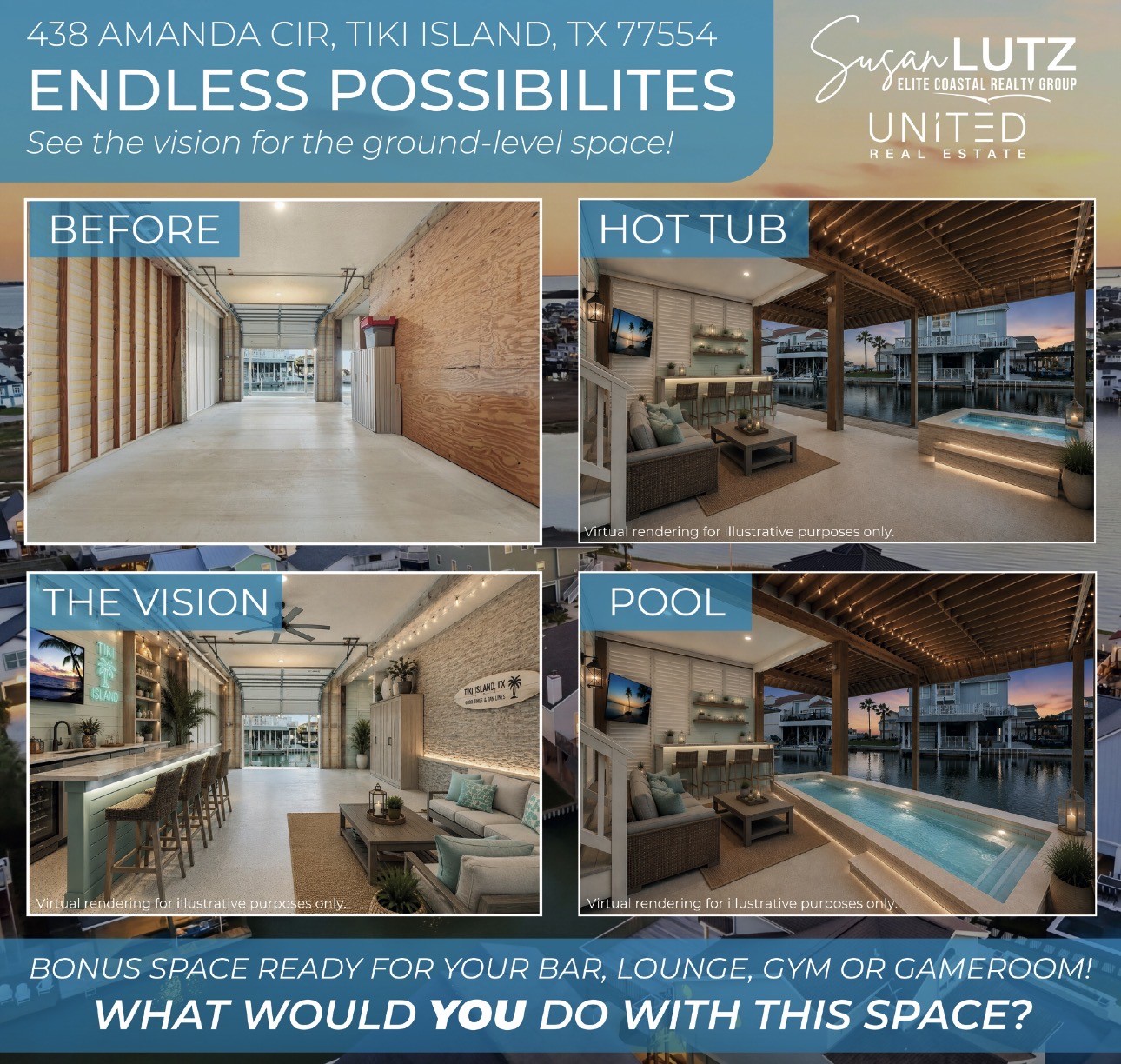 438 Amanda Circle, Tiki Island, TX 77554