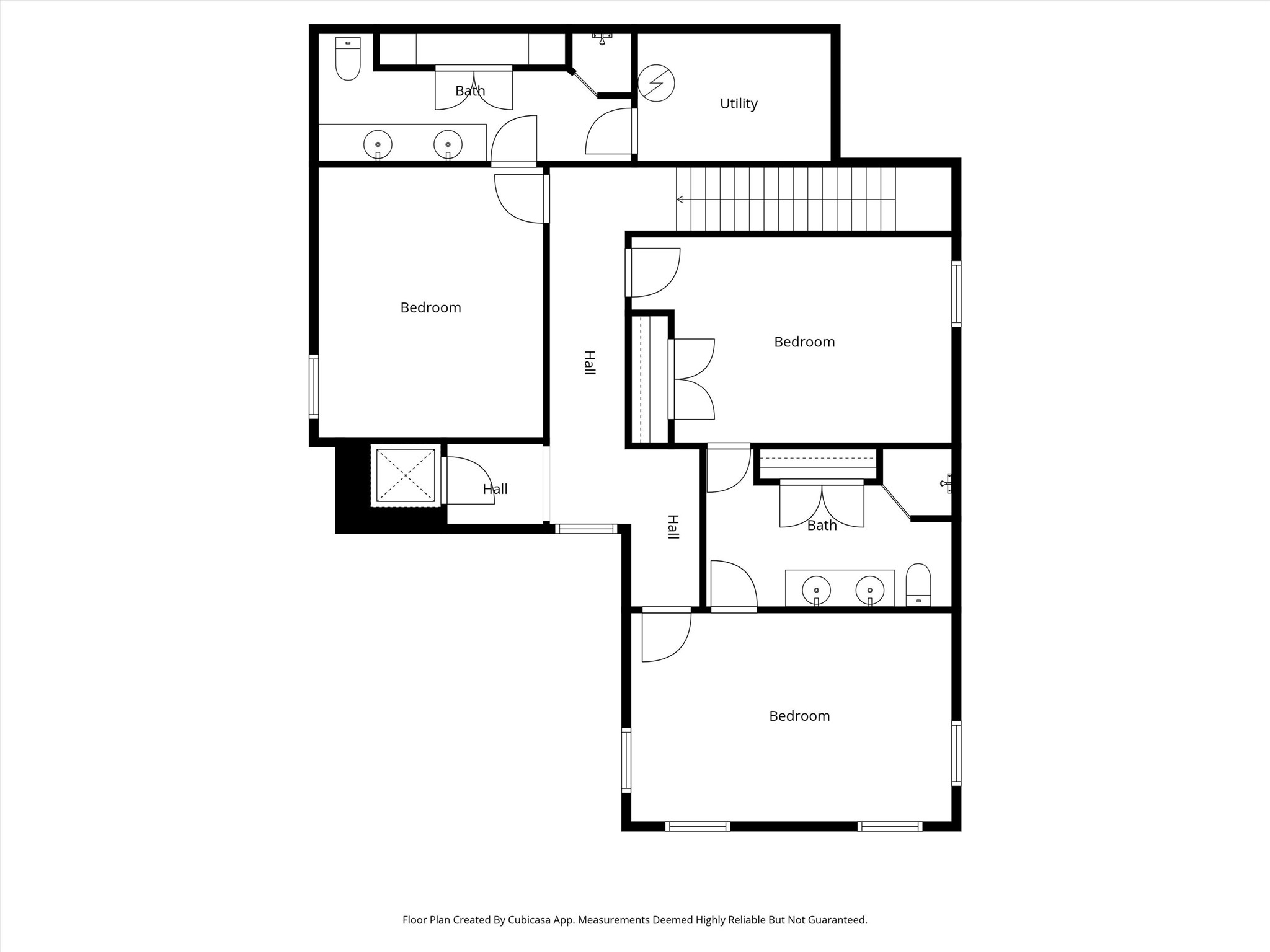 Upstairs, youll find three
additional bedrooms and well-
placed baths, giving everyone
their own comfortable space
while keeping the layout practical
for everyday living or hosting
overnight guests.