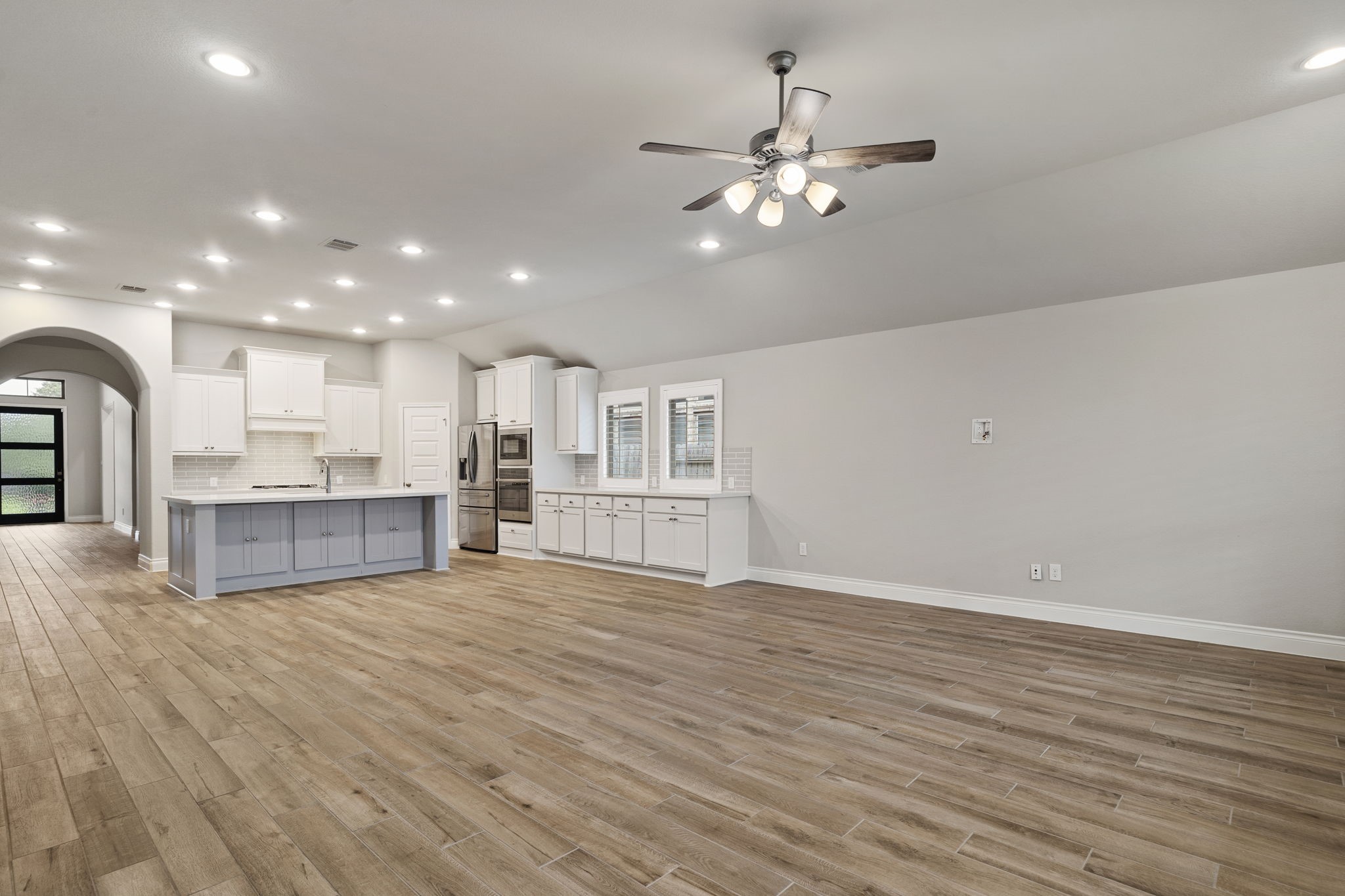The open-concept design makes the home feel larger, brighter, and more connected.