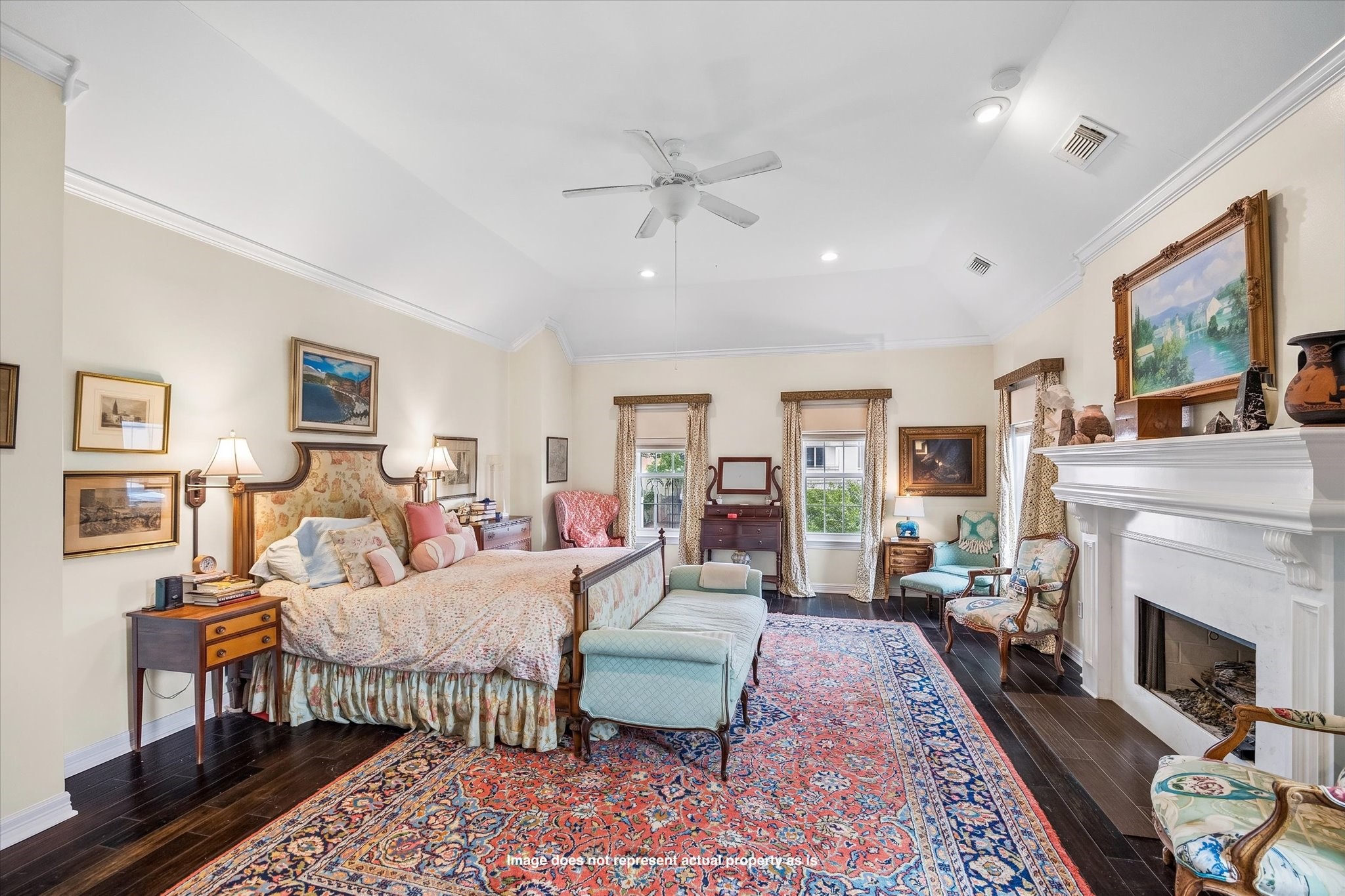 Virtually altered to show a neutral paint color!