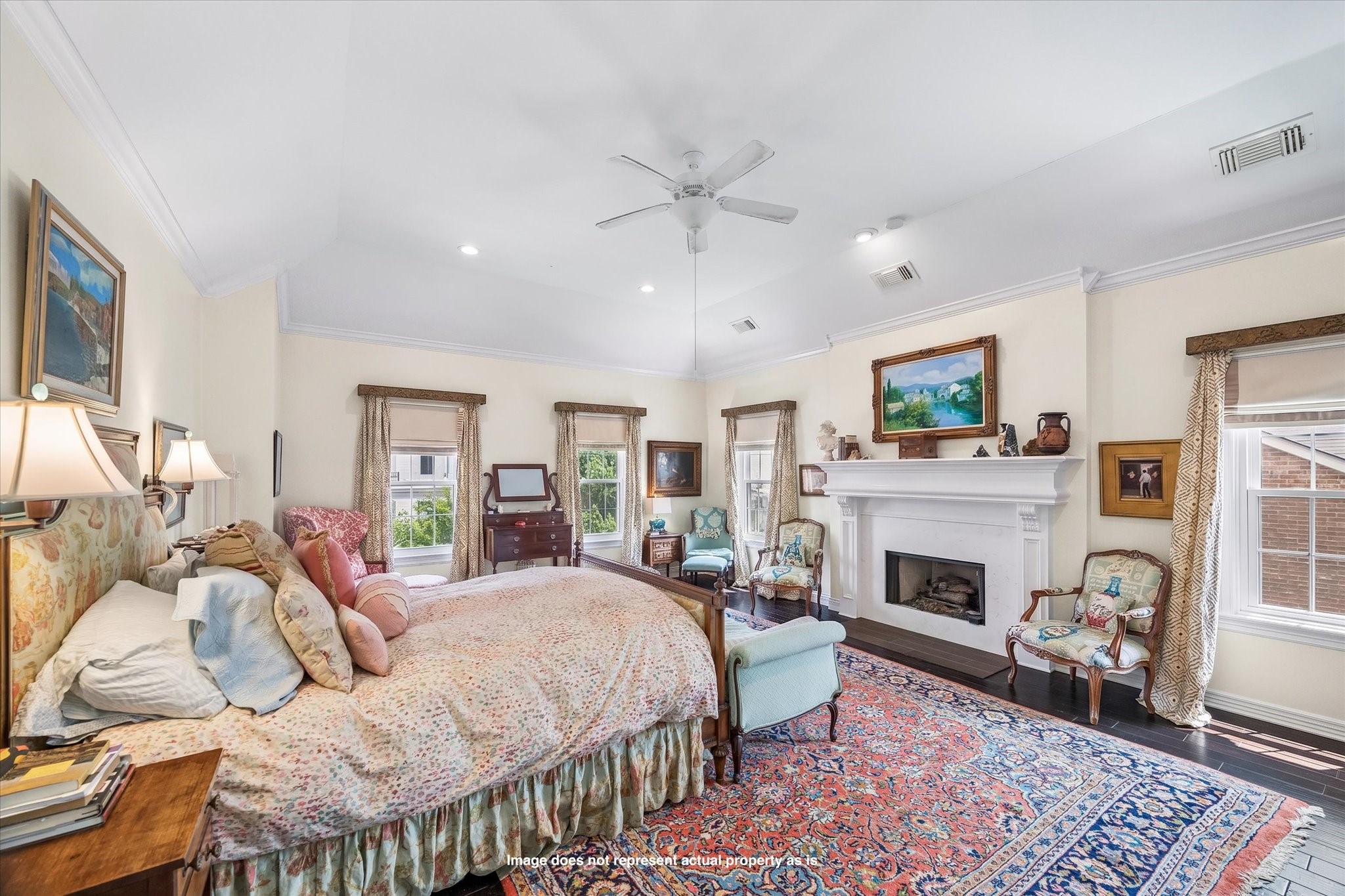 Virtually altered to show a neutral paint color!