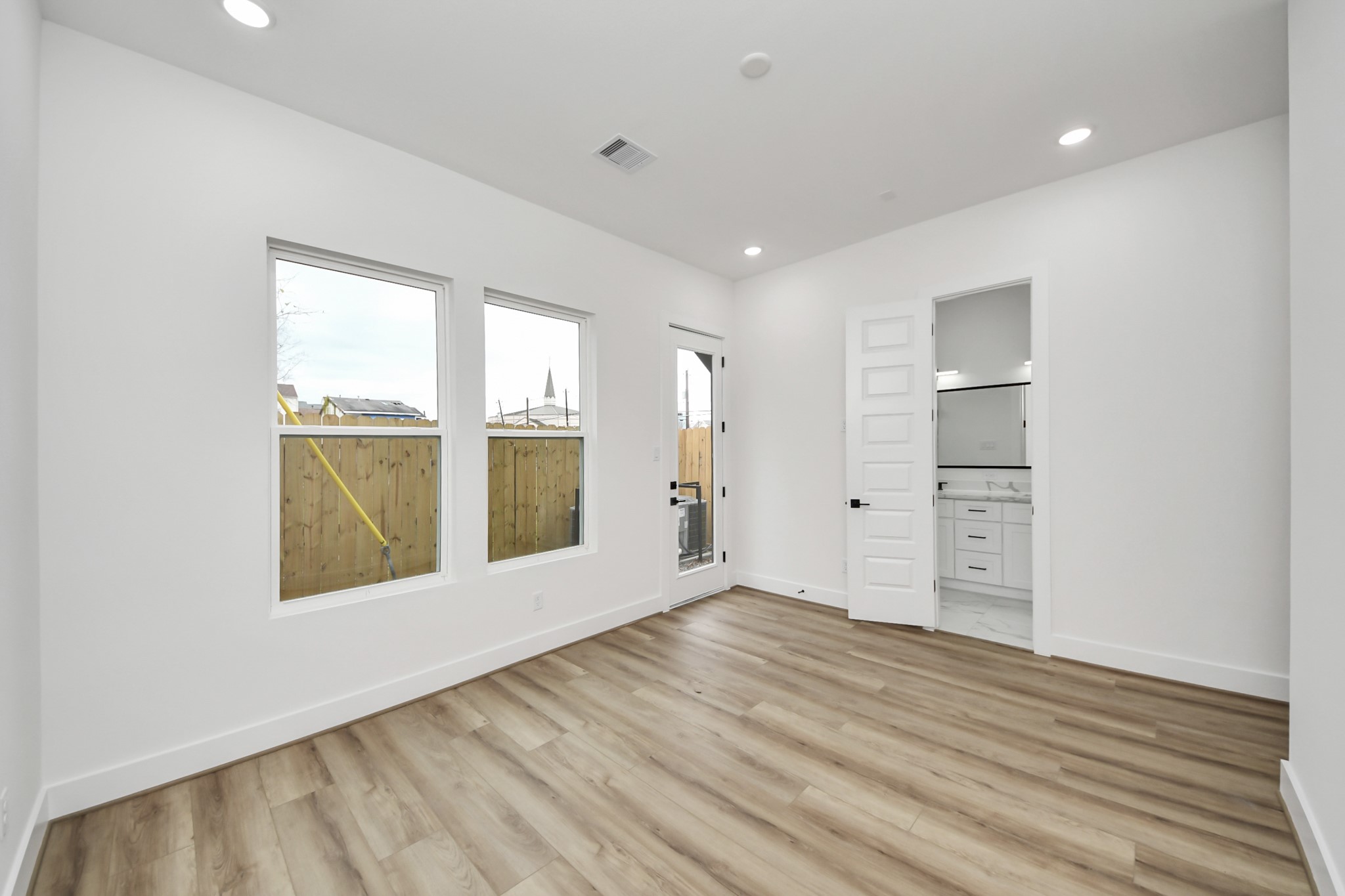 First-floor primary bedroom.