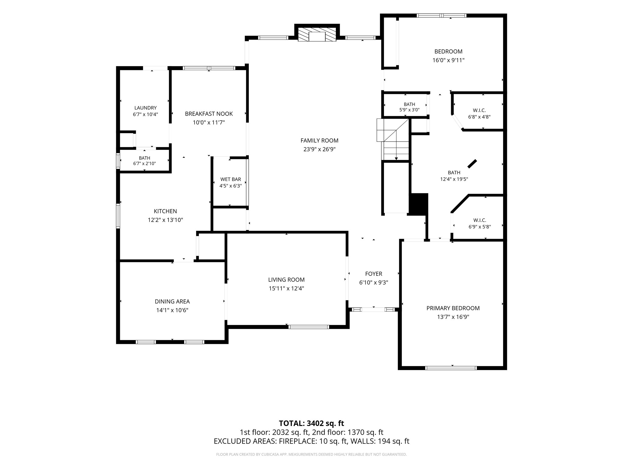 14014 Court Of Regents first-floor plan