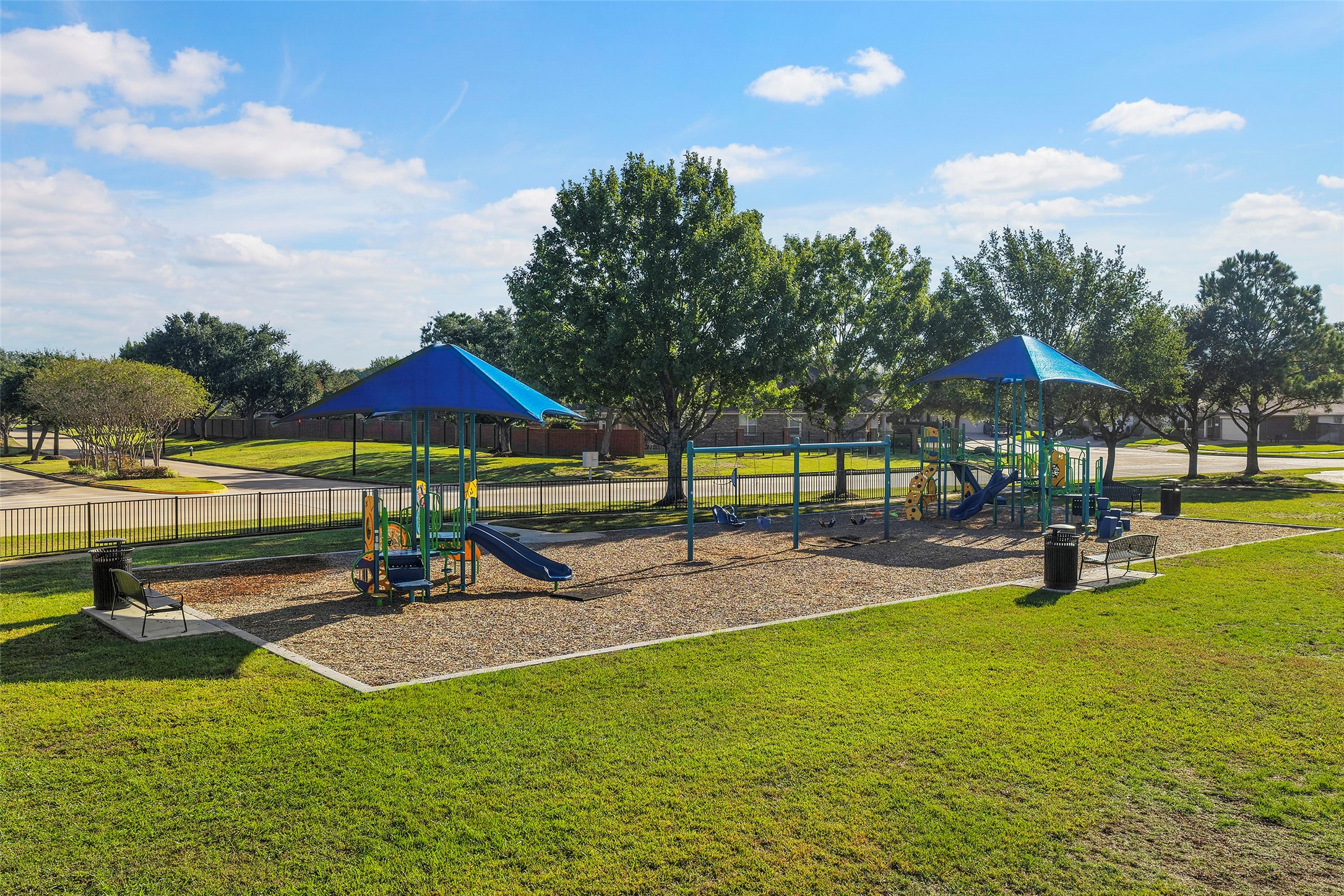 Beautiful playground within walking distance of the house. This property features full access to all Canyon Lakes amenities.