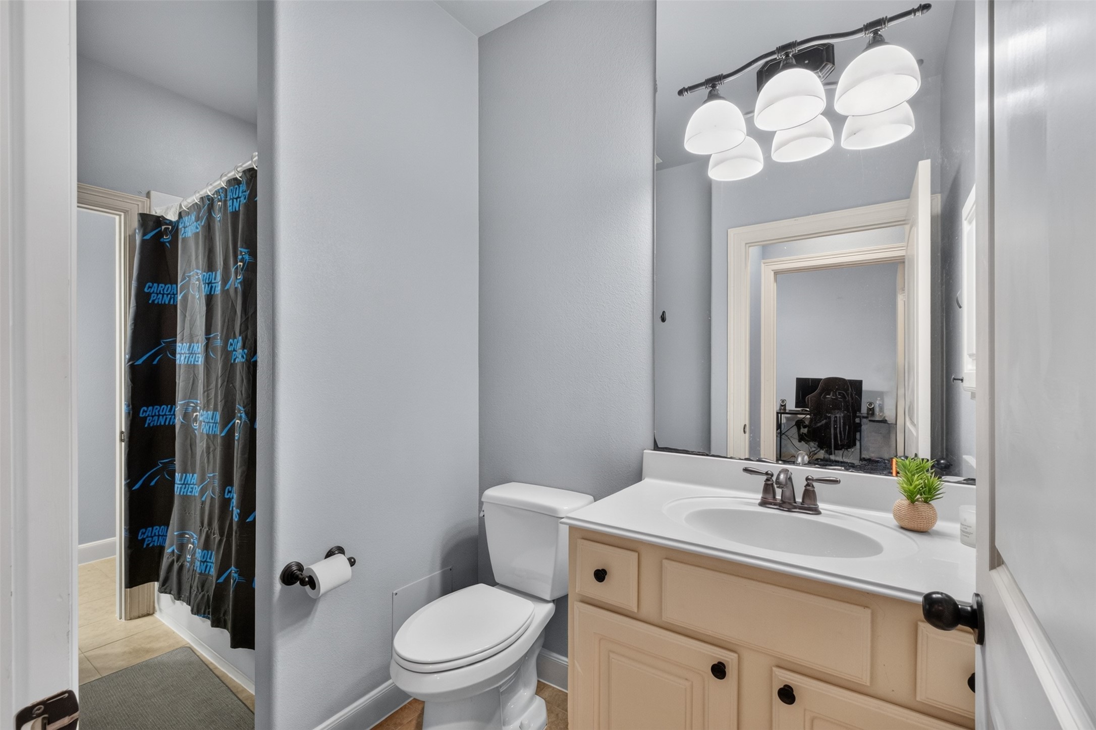 Upstairs bathroom layout