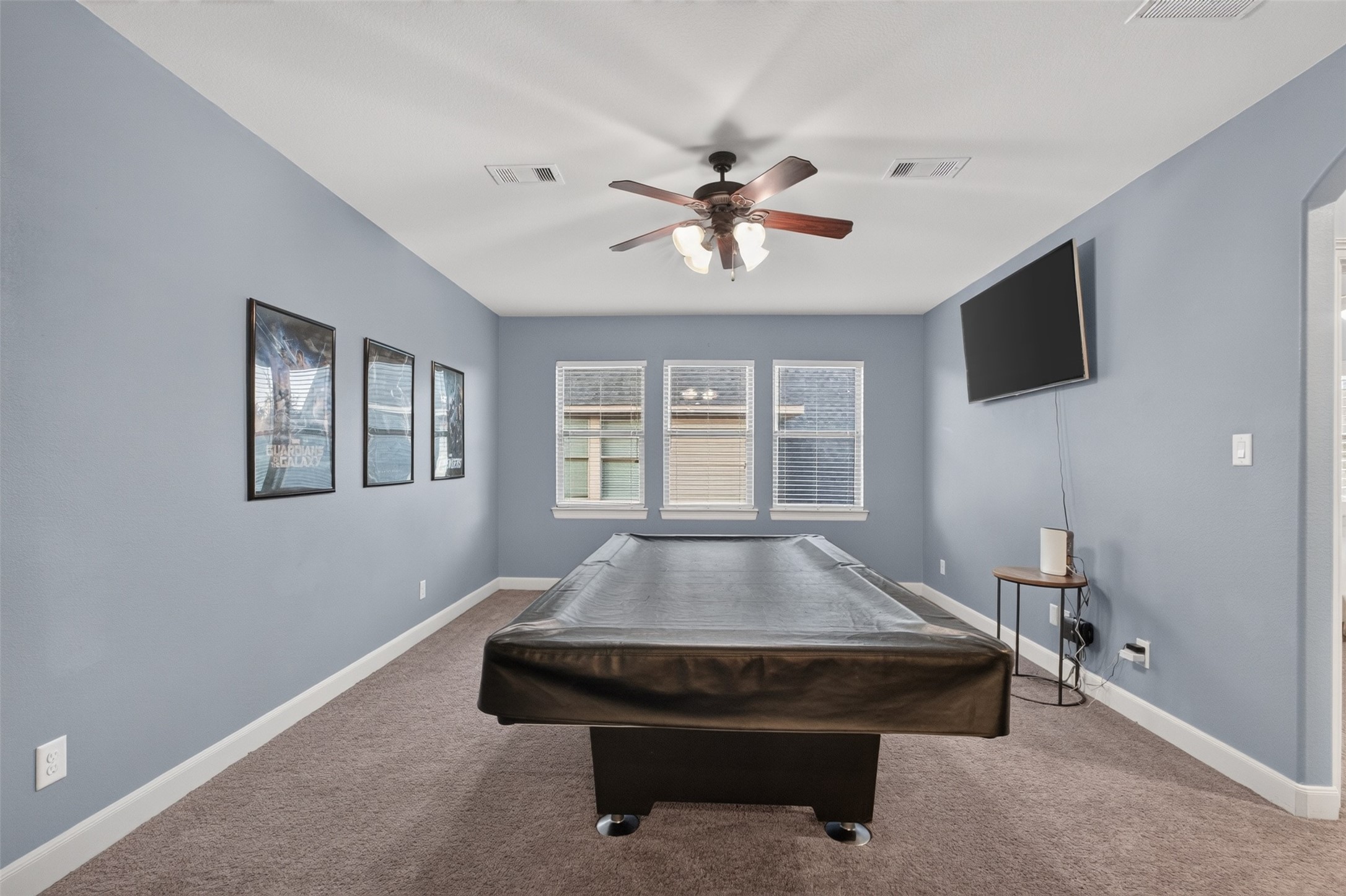 Game room upstairs