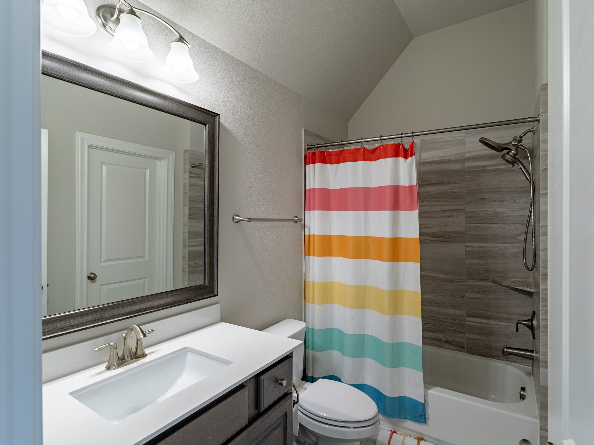 Attached bath