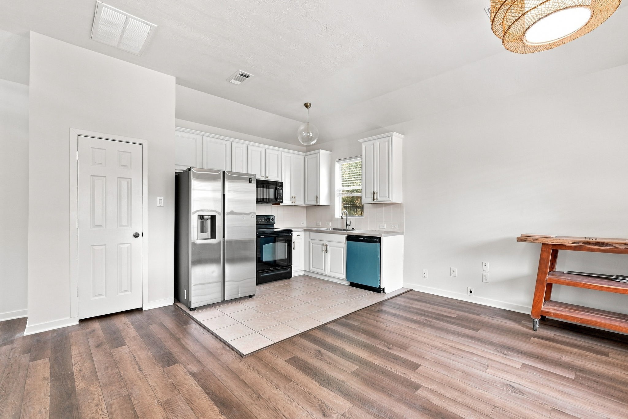 Casita family room and kitchen