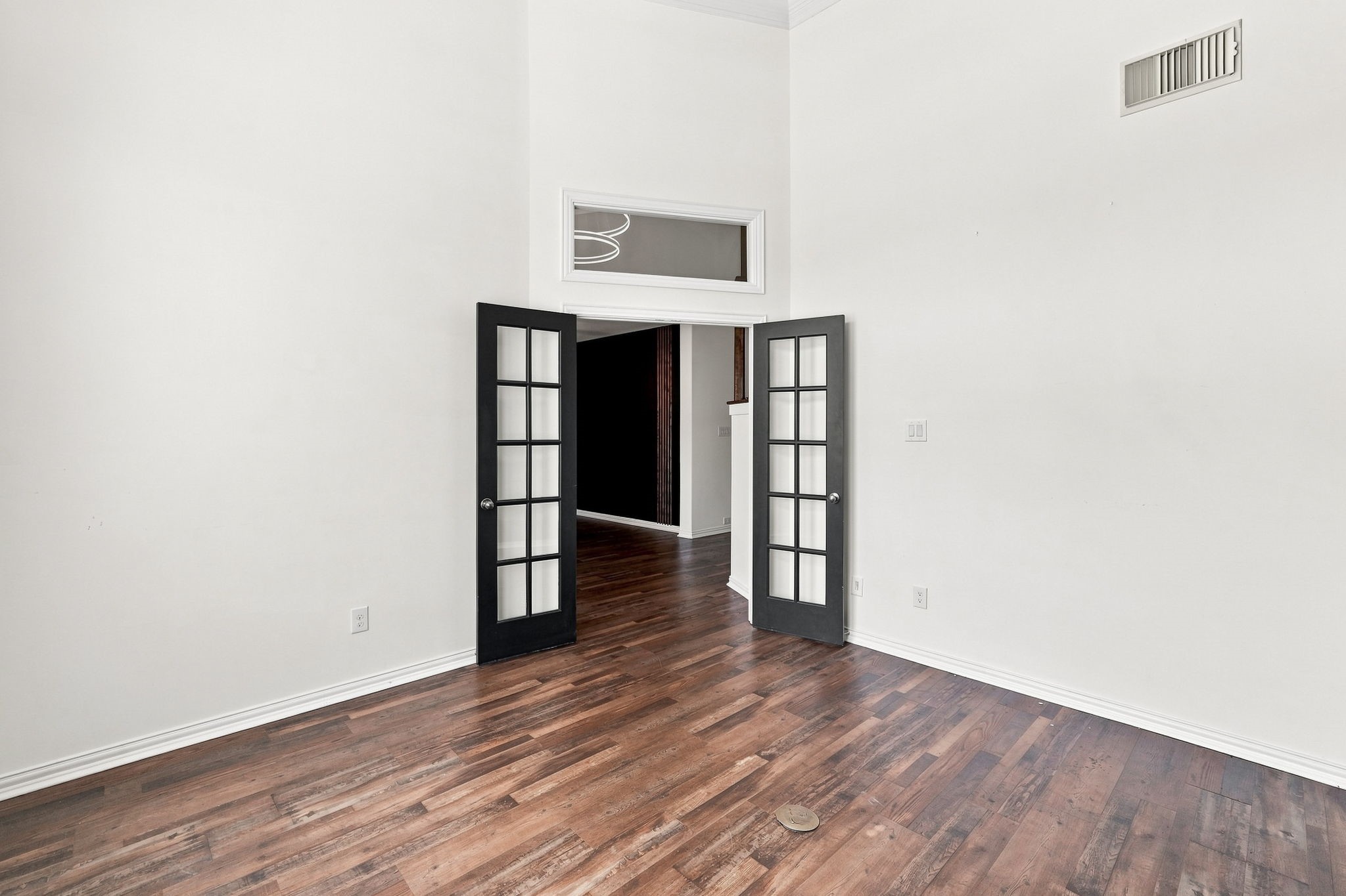 Opposite view of the home office
