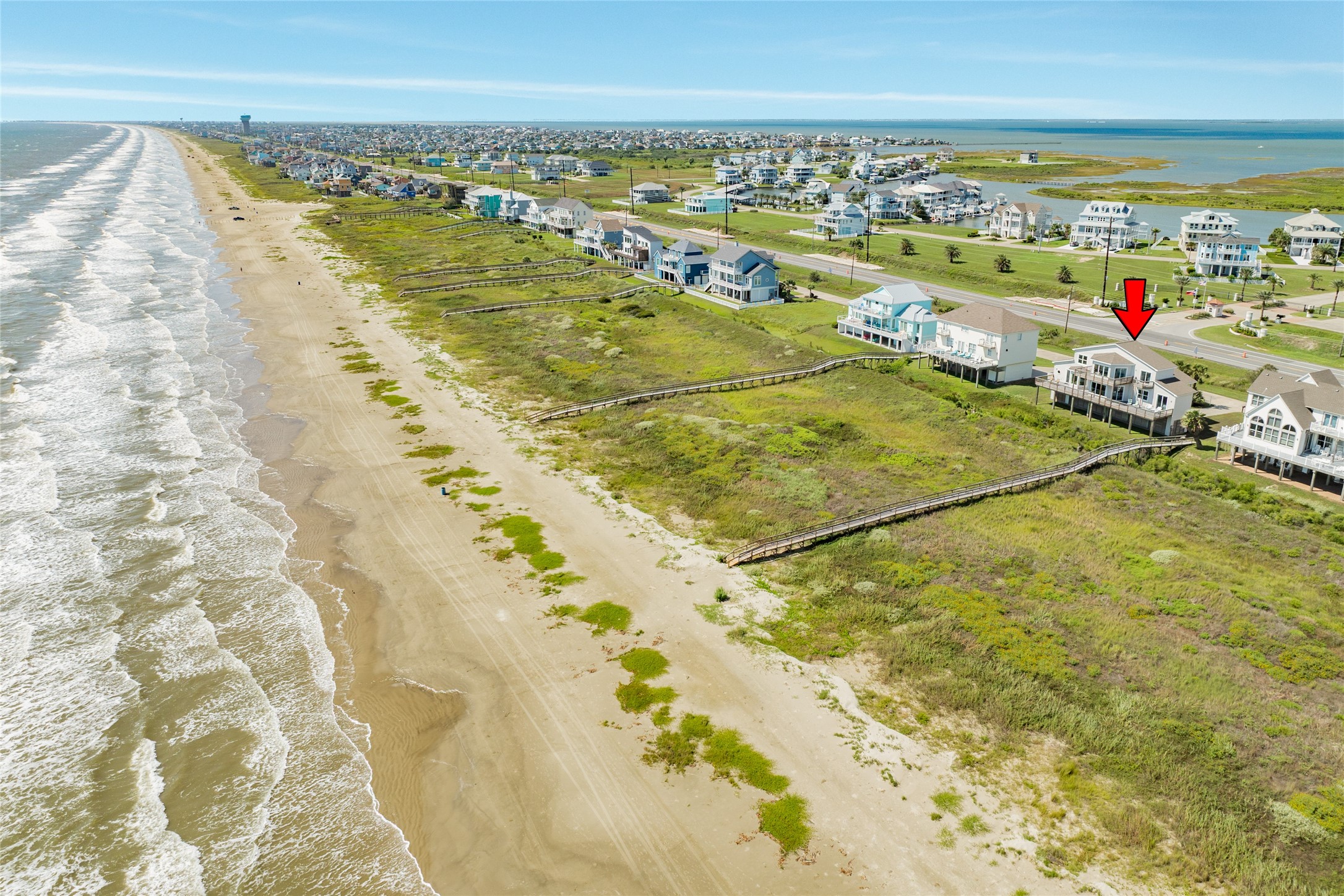 Home has a shared walkover for easy beach access. Cars are not allowed on this beach