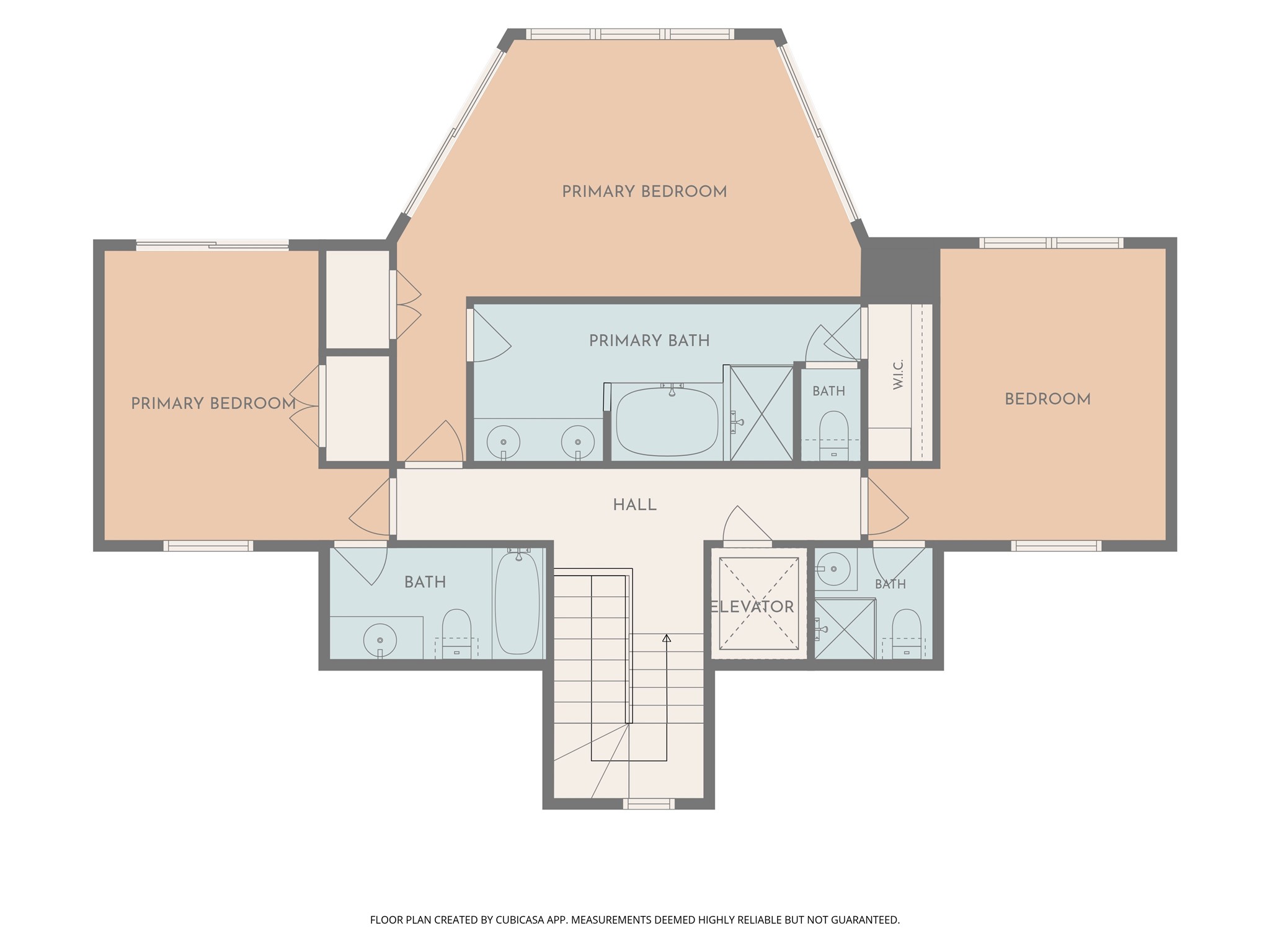 Upstairs Floor Plan